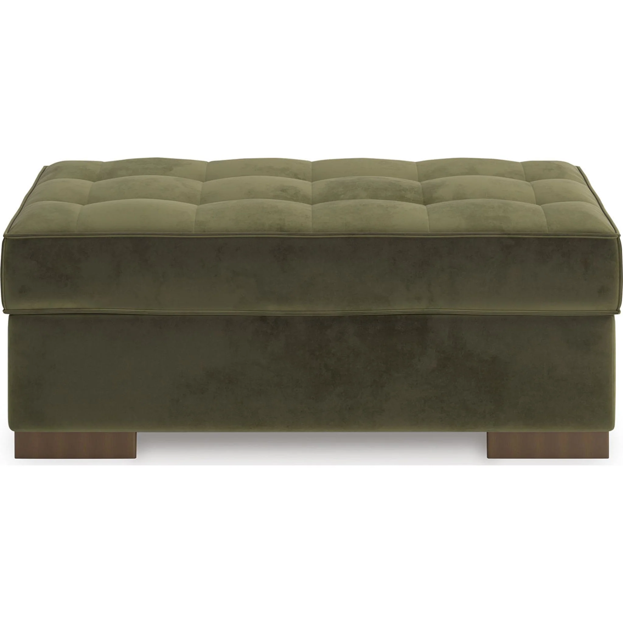 Caspian-Town Oversized Accent Ottoman - Olive - Image 5