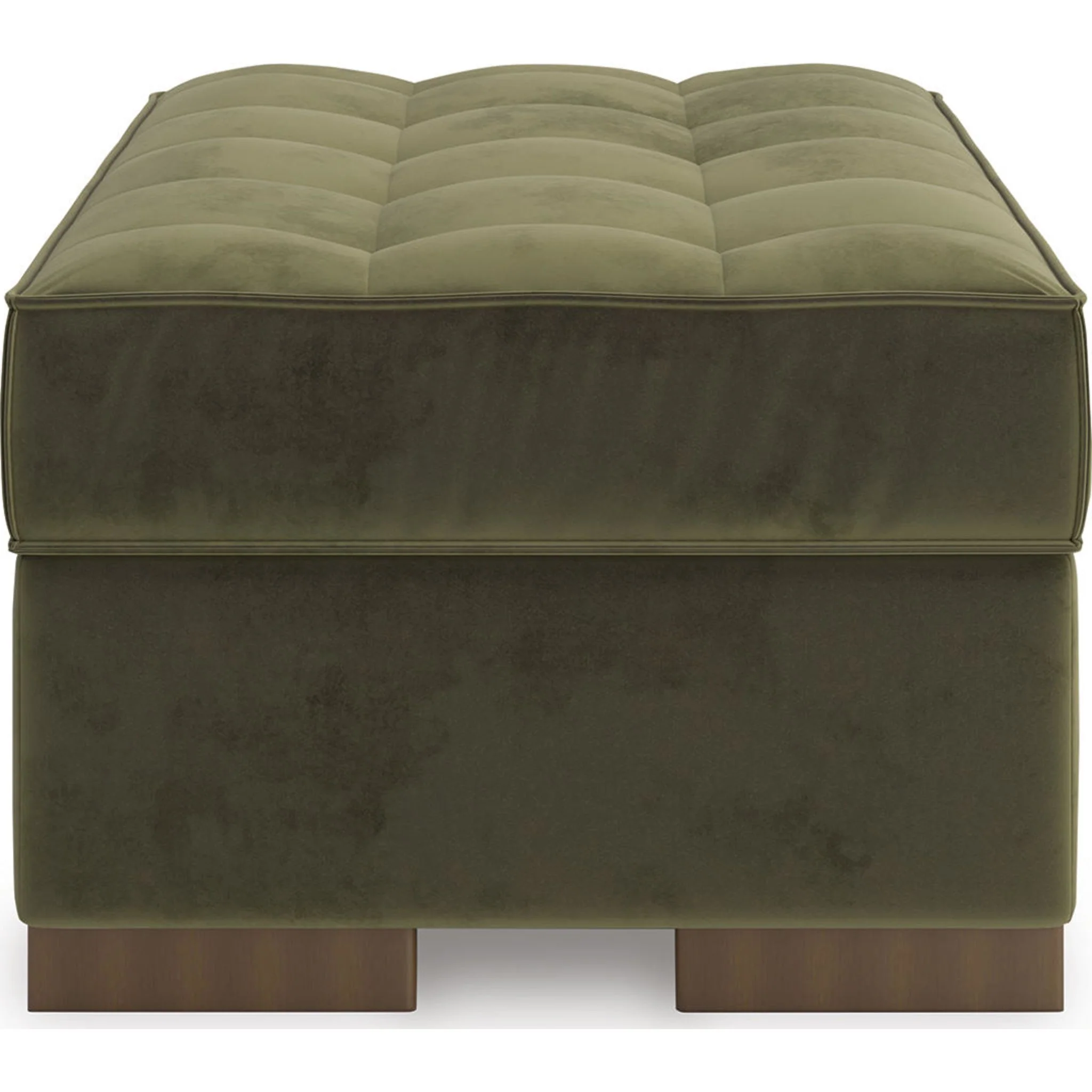 Caspian-Town Oversized Accent Ottoman - Olive - Image 6