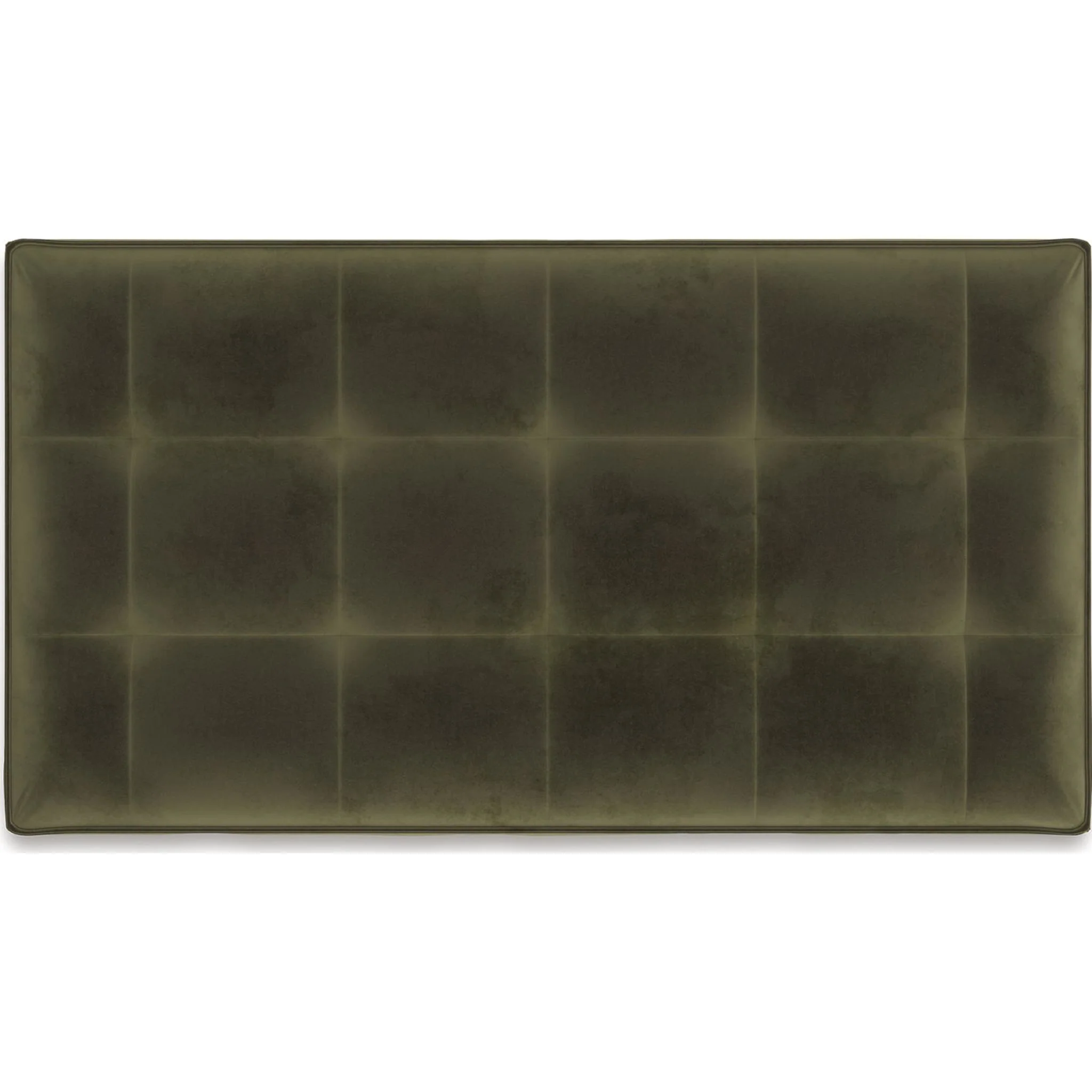 Caspian-Town Oversized Accent Ottoman - Olive - Image 7