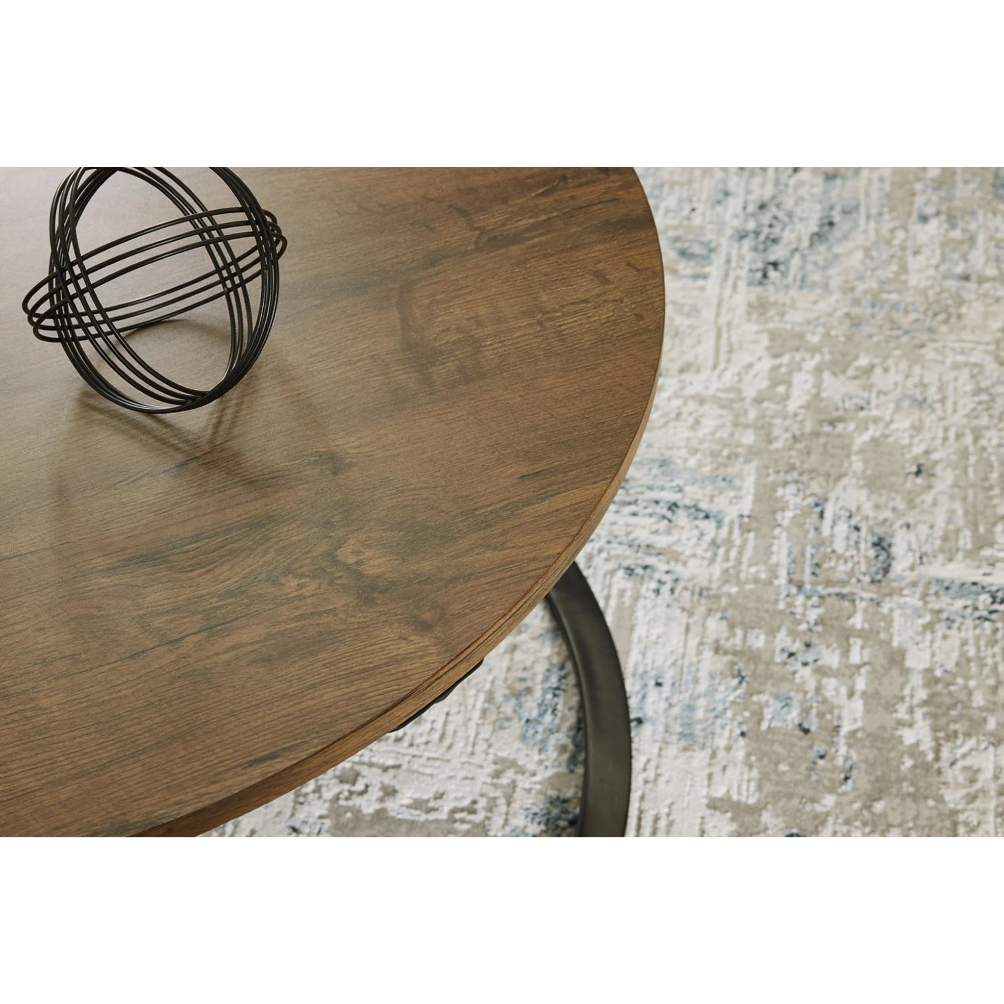 Cassbryn 3 Pack Tables - Brown/Black - Image 5