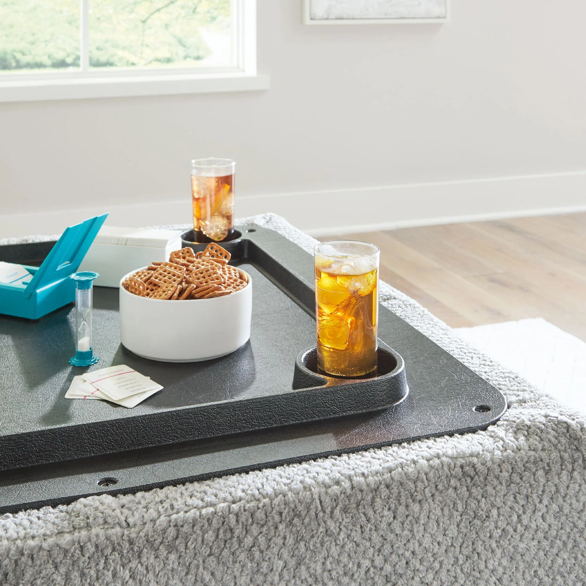 Casselbury Storage Ottoman - Cement - Image 7