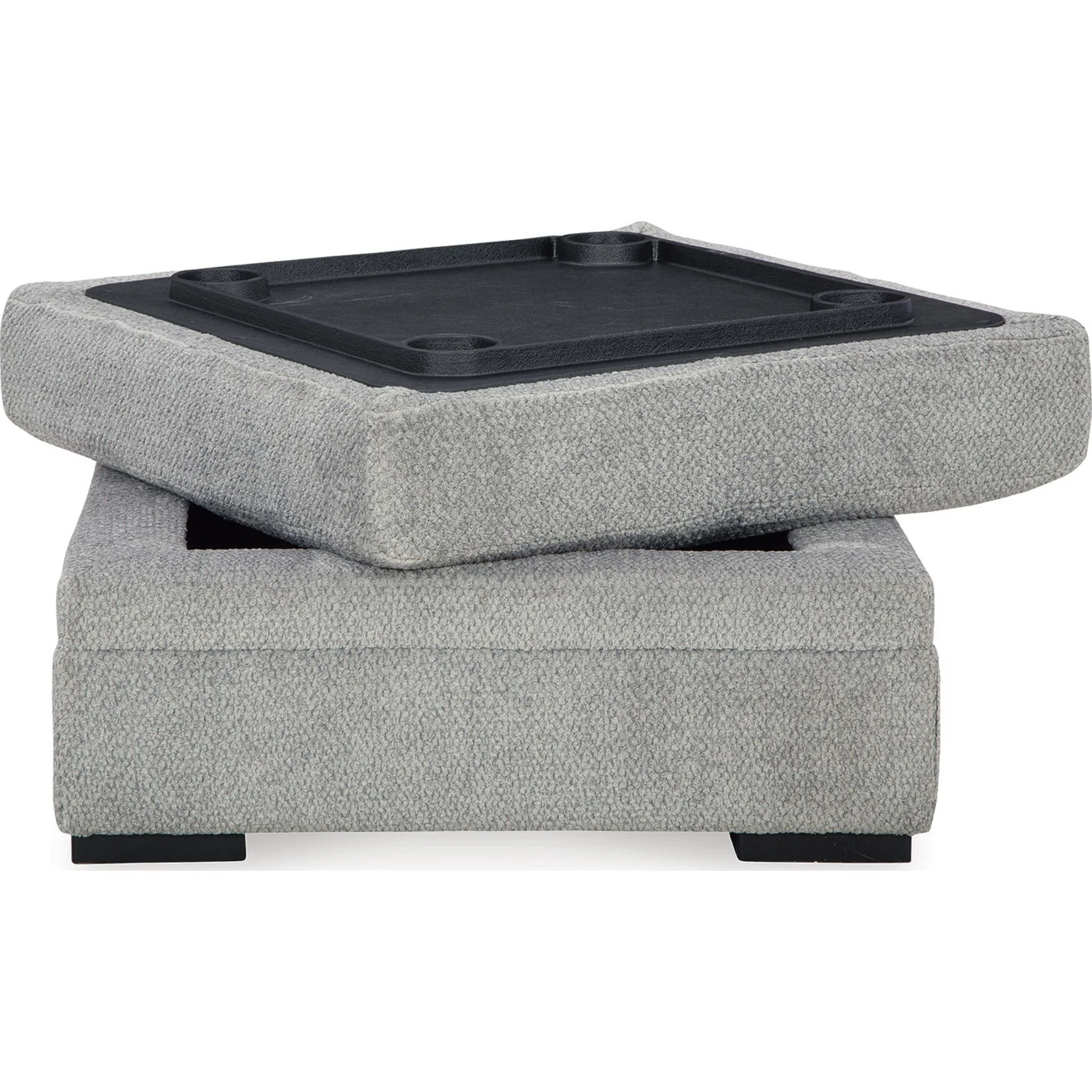 Casselbury Storage Ottoman - Cement - Image 8