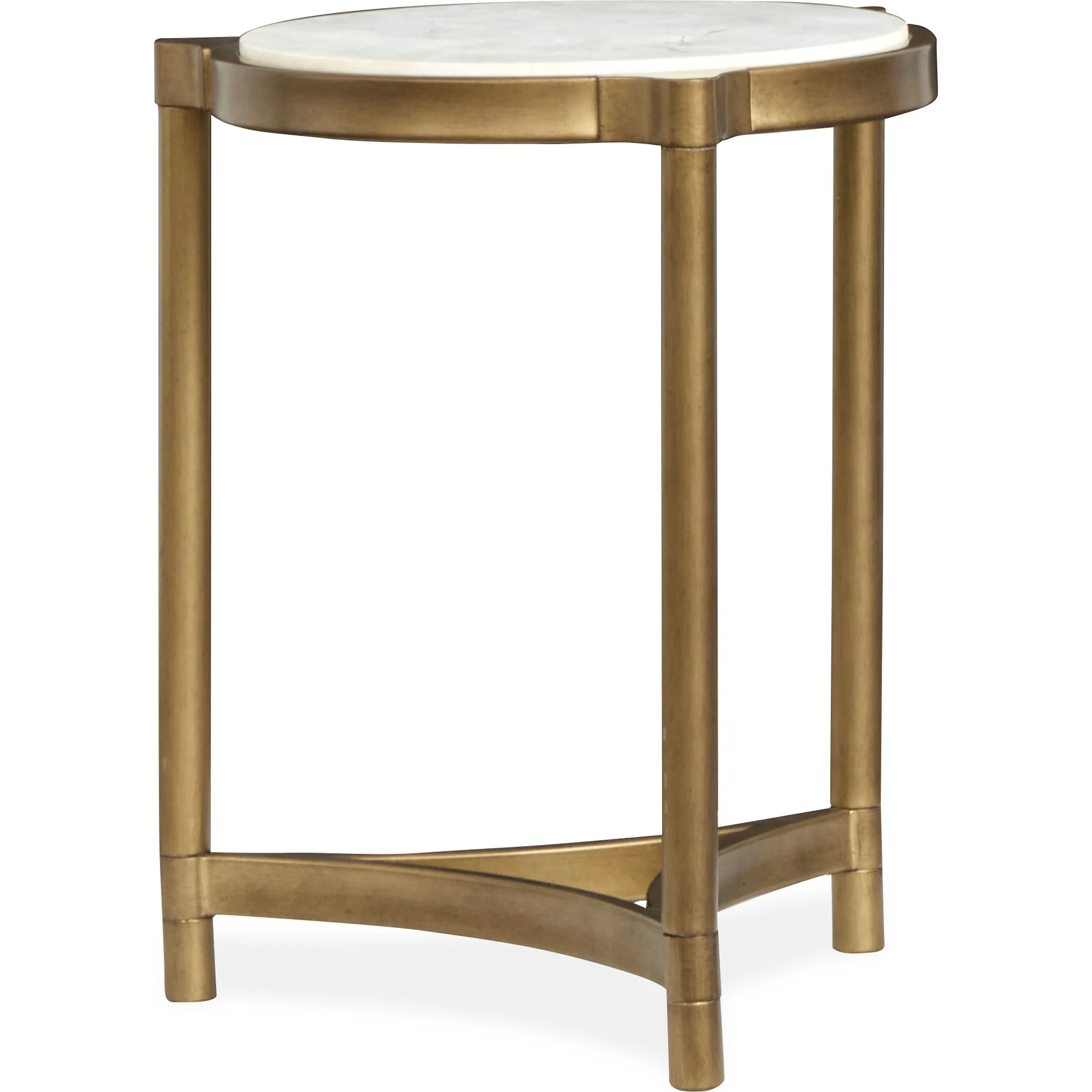 Cassidy Accent Table - Aged Brass - Image 2