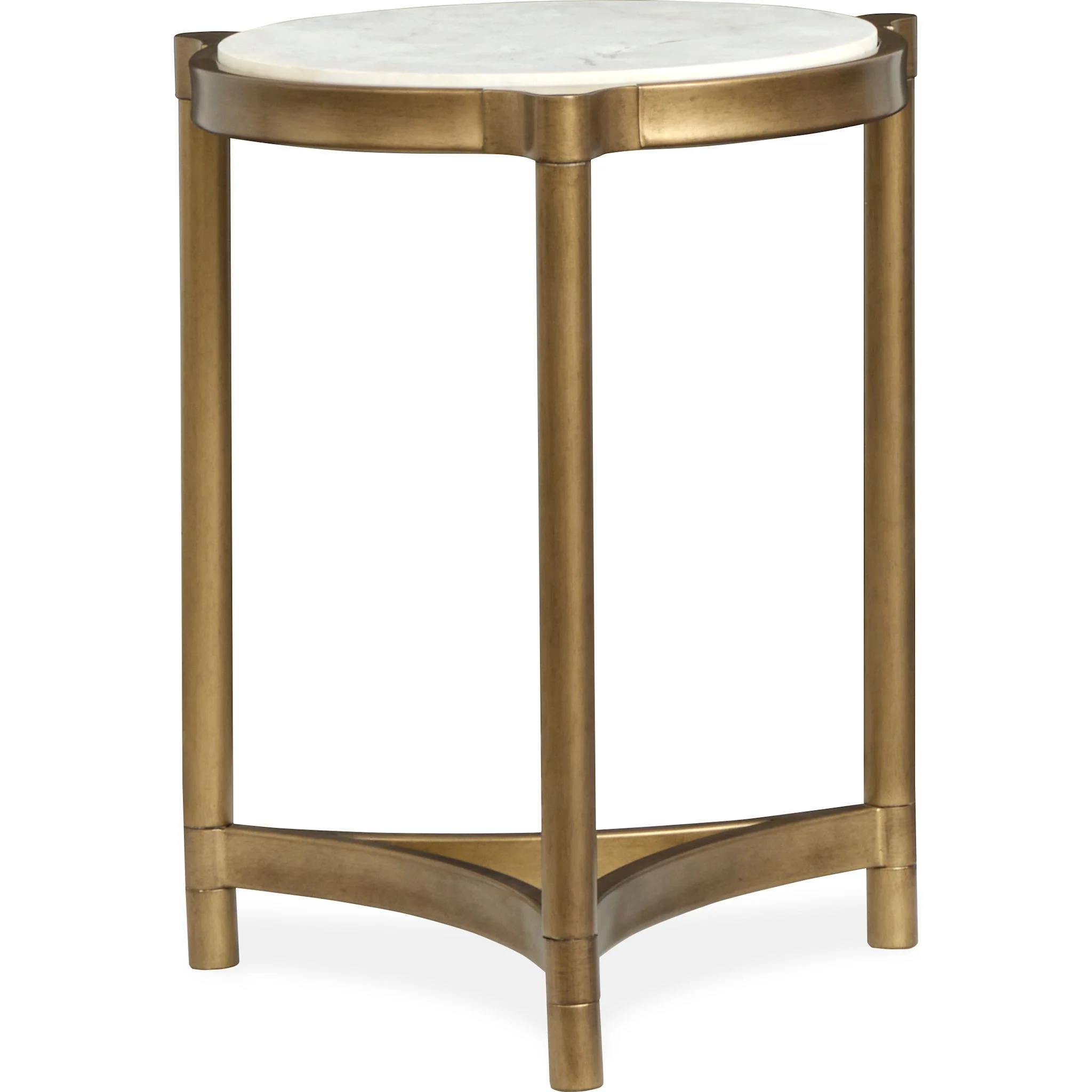 Cassidy Accent Table - Aged Brass - Image 3