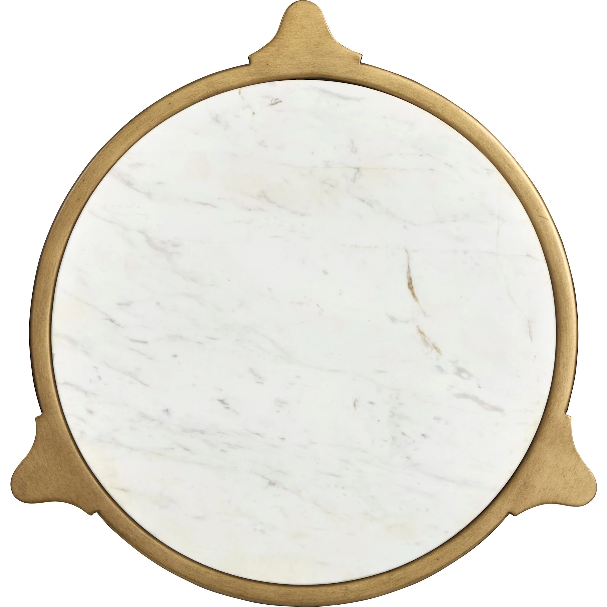 Cassidy Accent Table - Aged Brass - Image 4