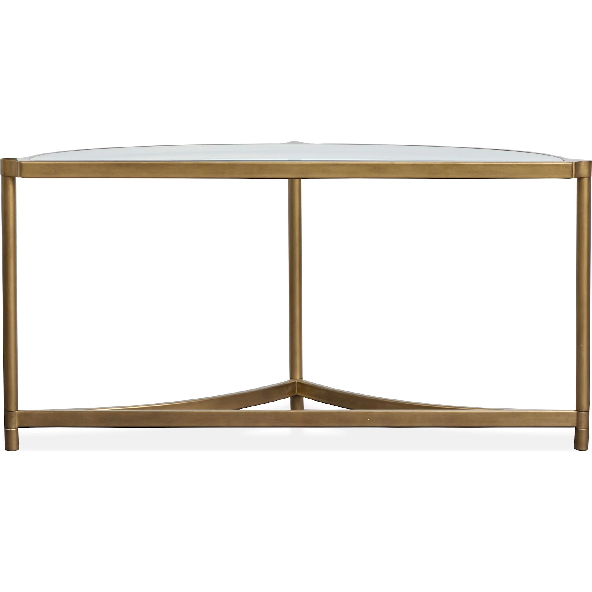 Cassidy Sofa Table - Aged Brass - Image 4