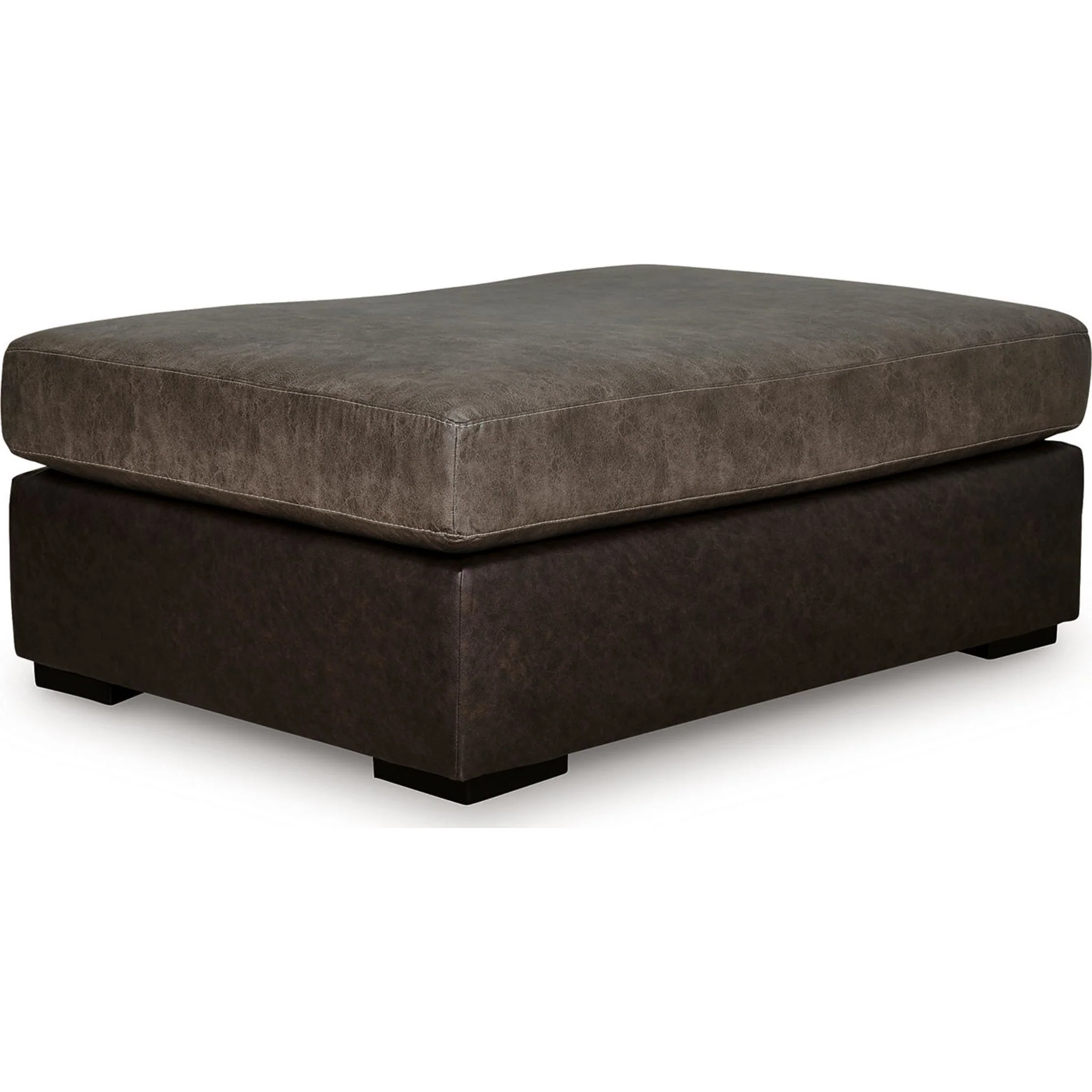 Castille Way Oversized Accent Ottoman - Fossil - Image 2