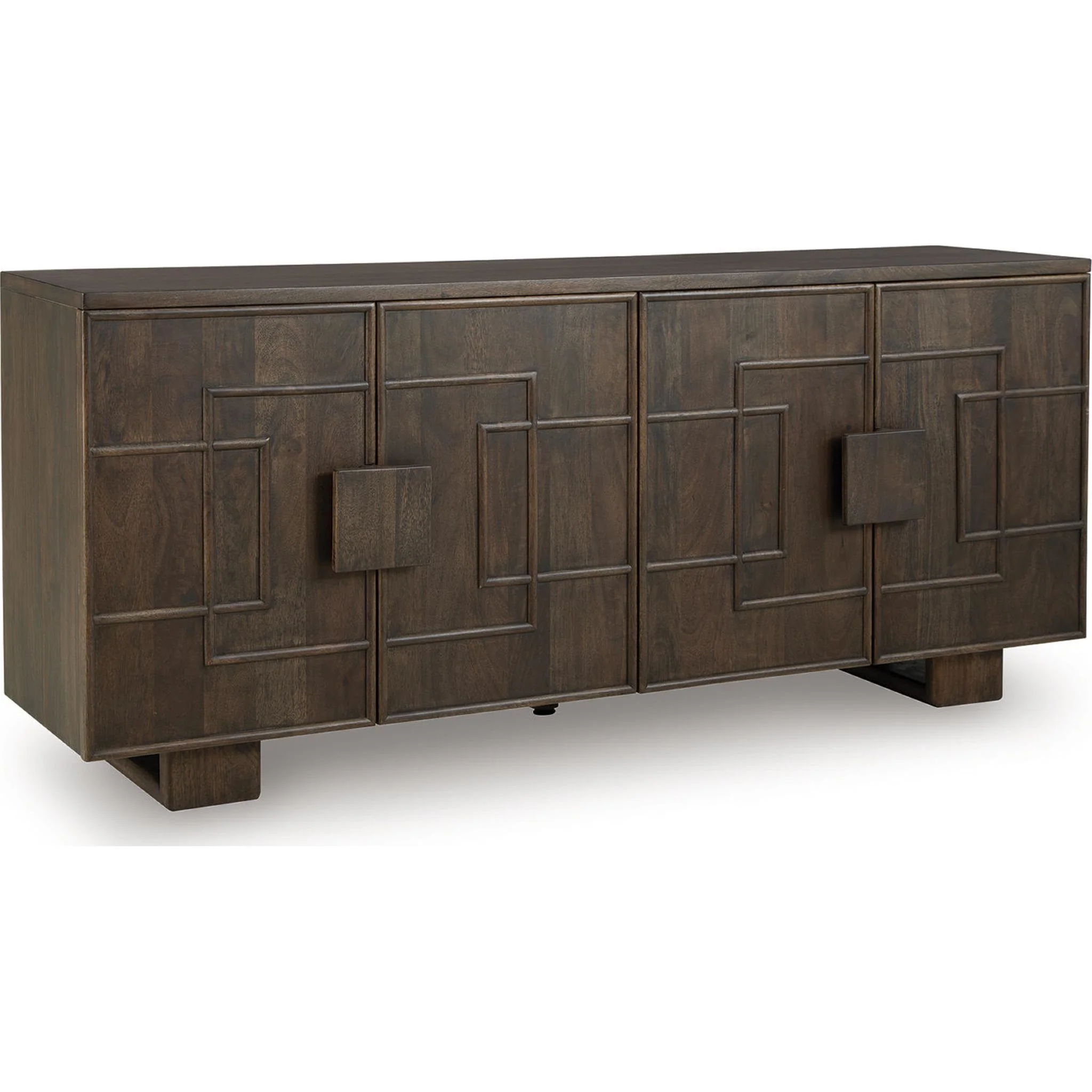 Cato Accent Cabinet - Dark Brown - Image 4