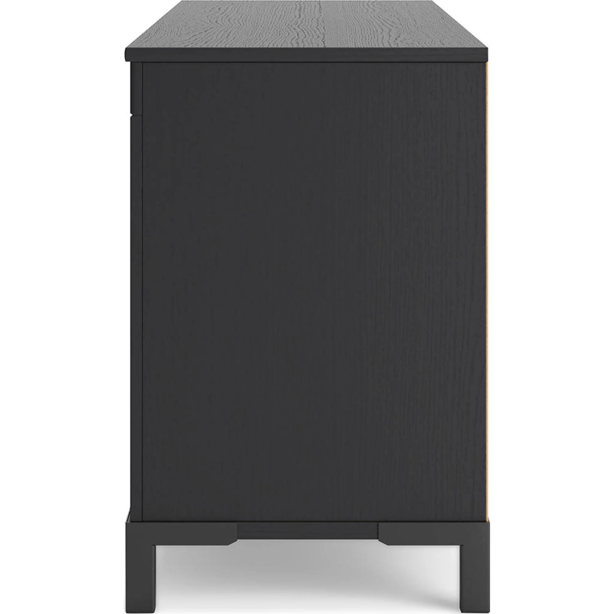 Cayberry TV Stand with Fireplace - Black - Image 12