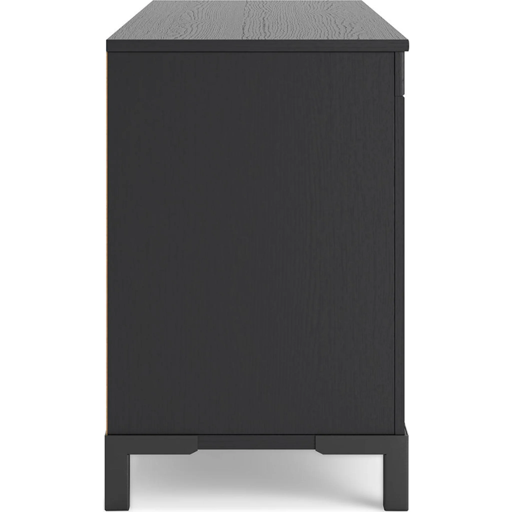 Cayberry TV Stand with Fireplace - Black - Image 13