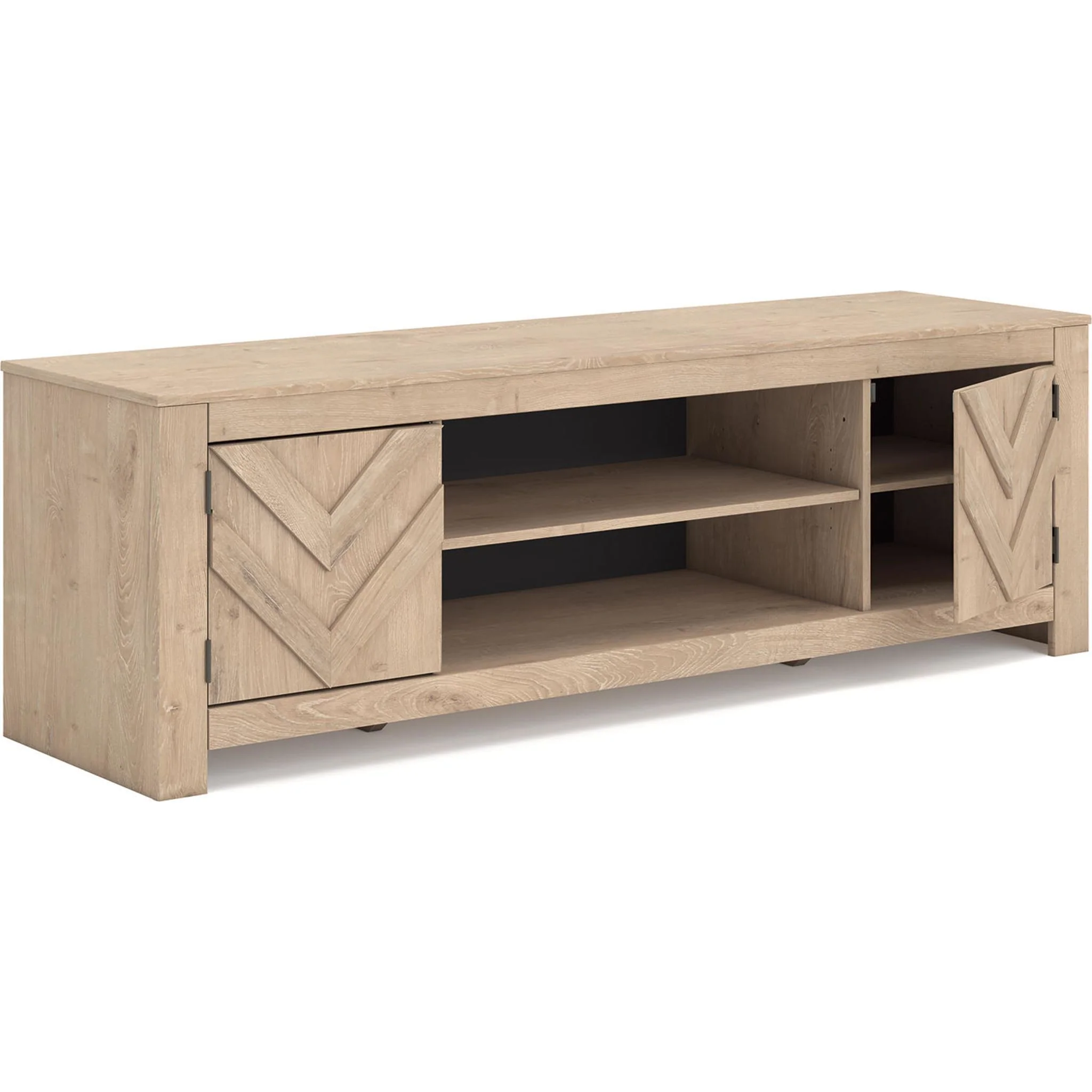 Cayboni TV Stand - Tan - Image 13