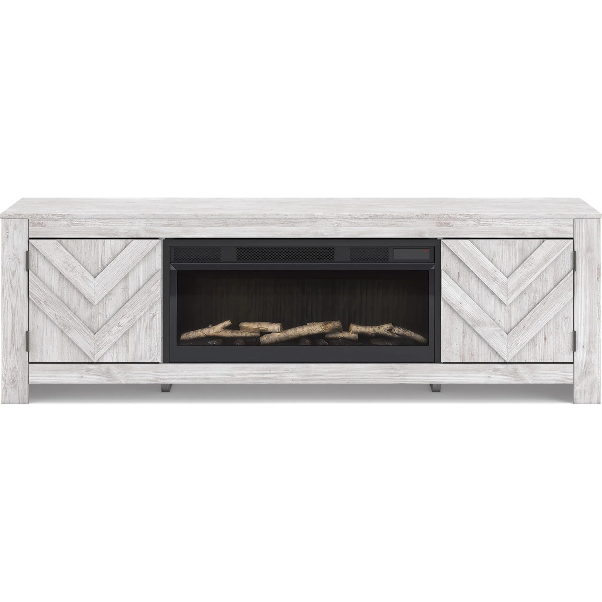 Cayboni TV Stand - Whitewash - Image 22
