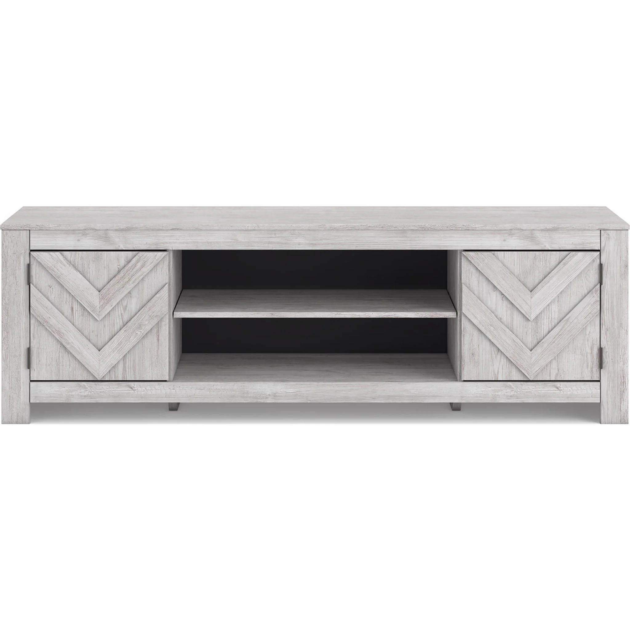 Cayboni TV Stand - Whitewash - Image 9