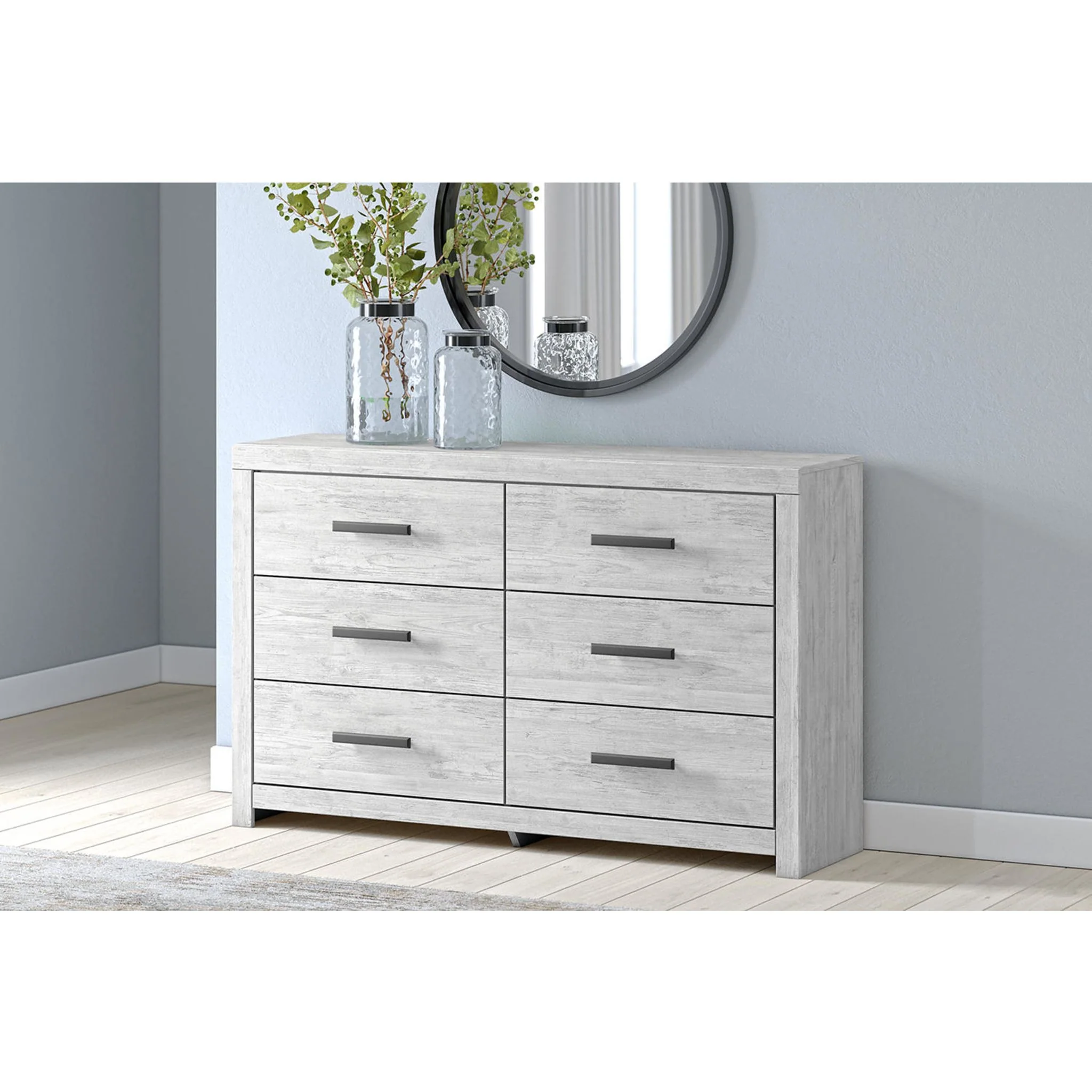 Cayboni Dresser - Whitewash - Image 19