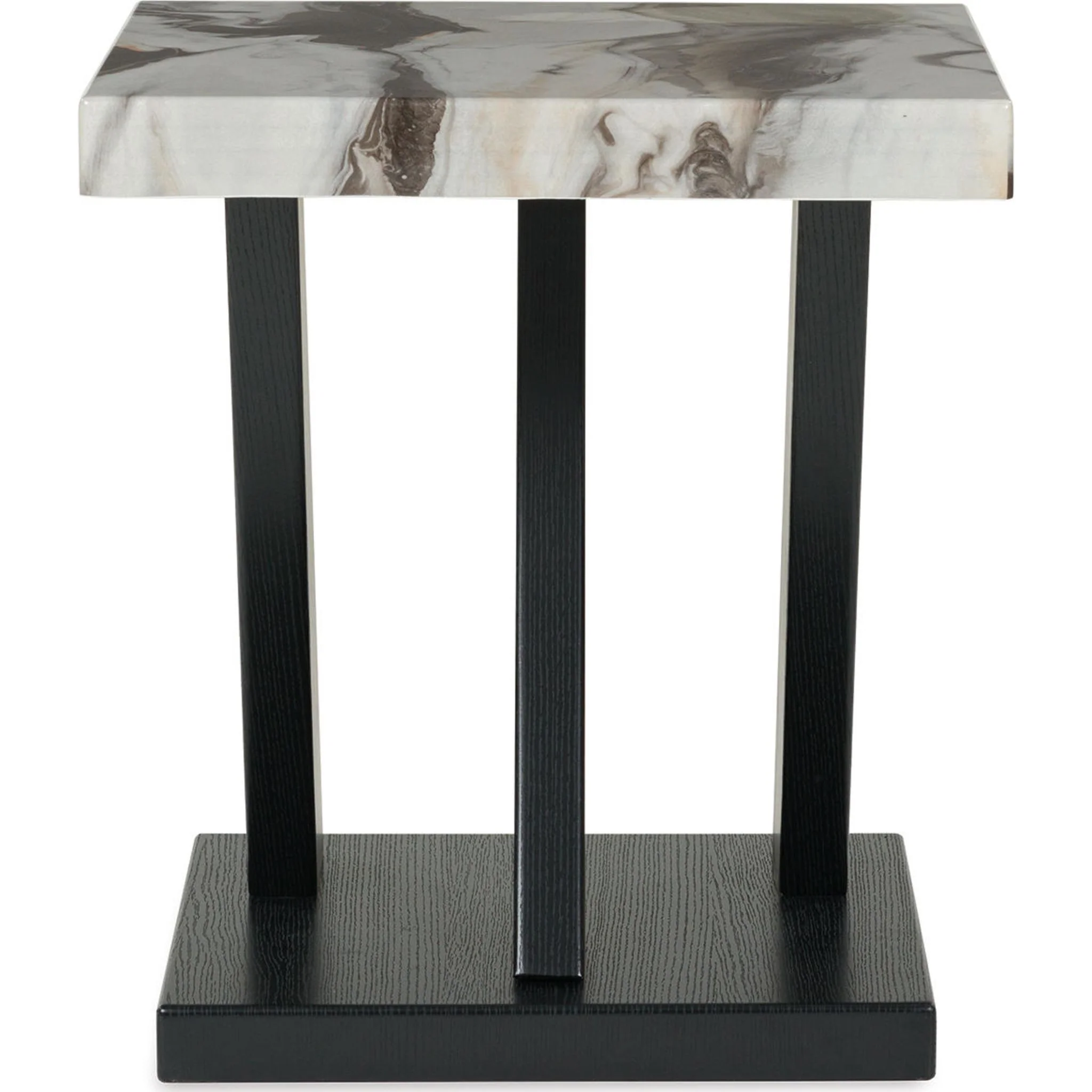 Cendill 3 Pack Tables - Dark Brown/White/Black - Image 12