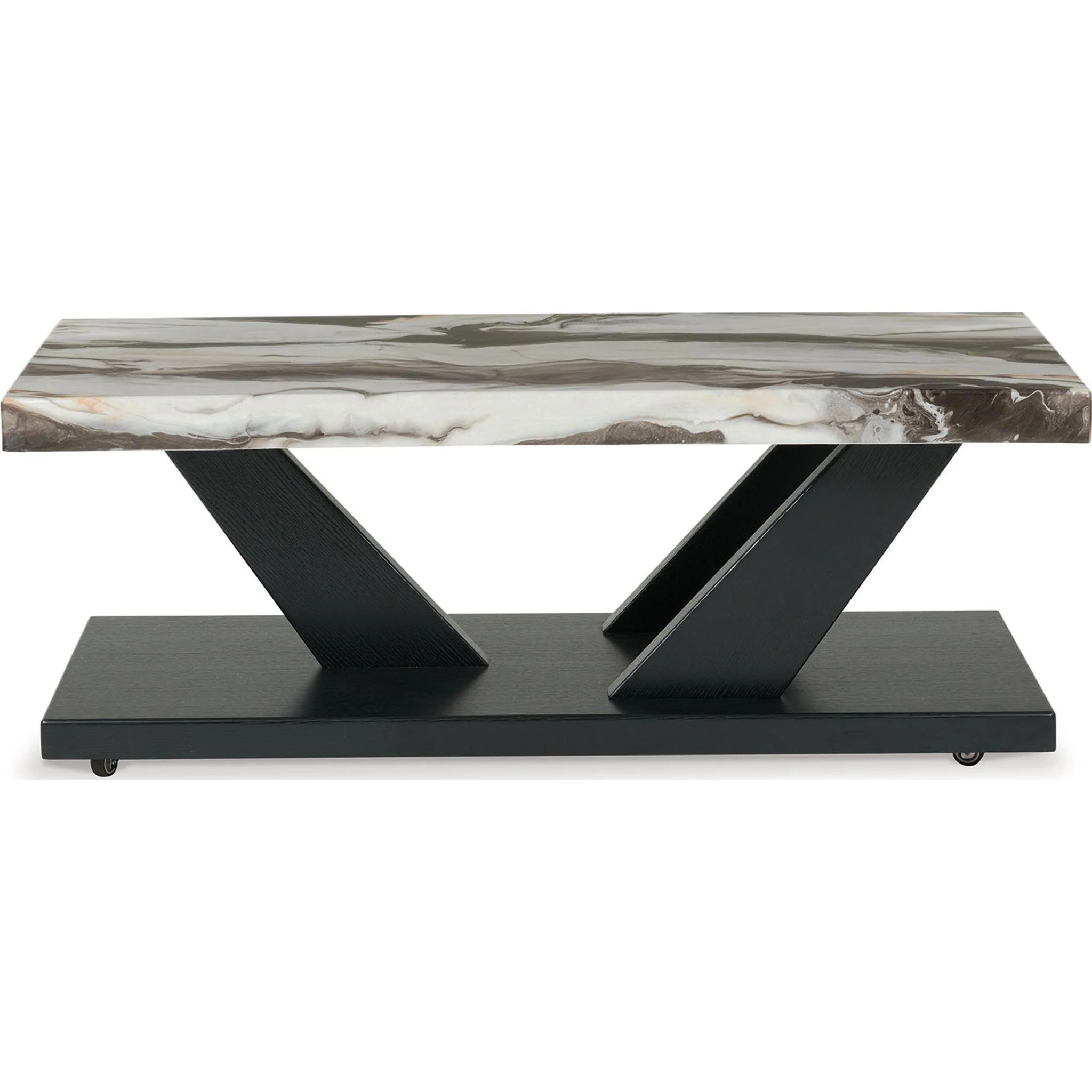 Cendill 3 Pack Tables - Dark Brown/White/Black - Image 6