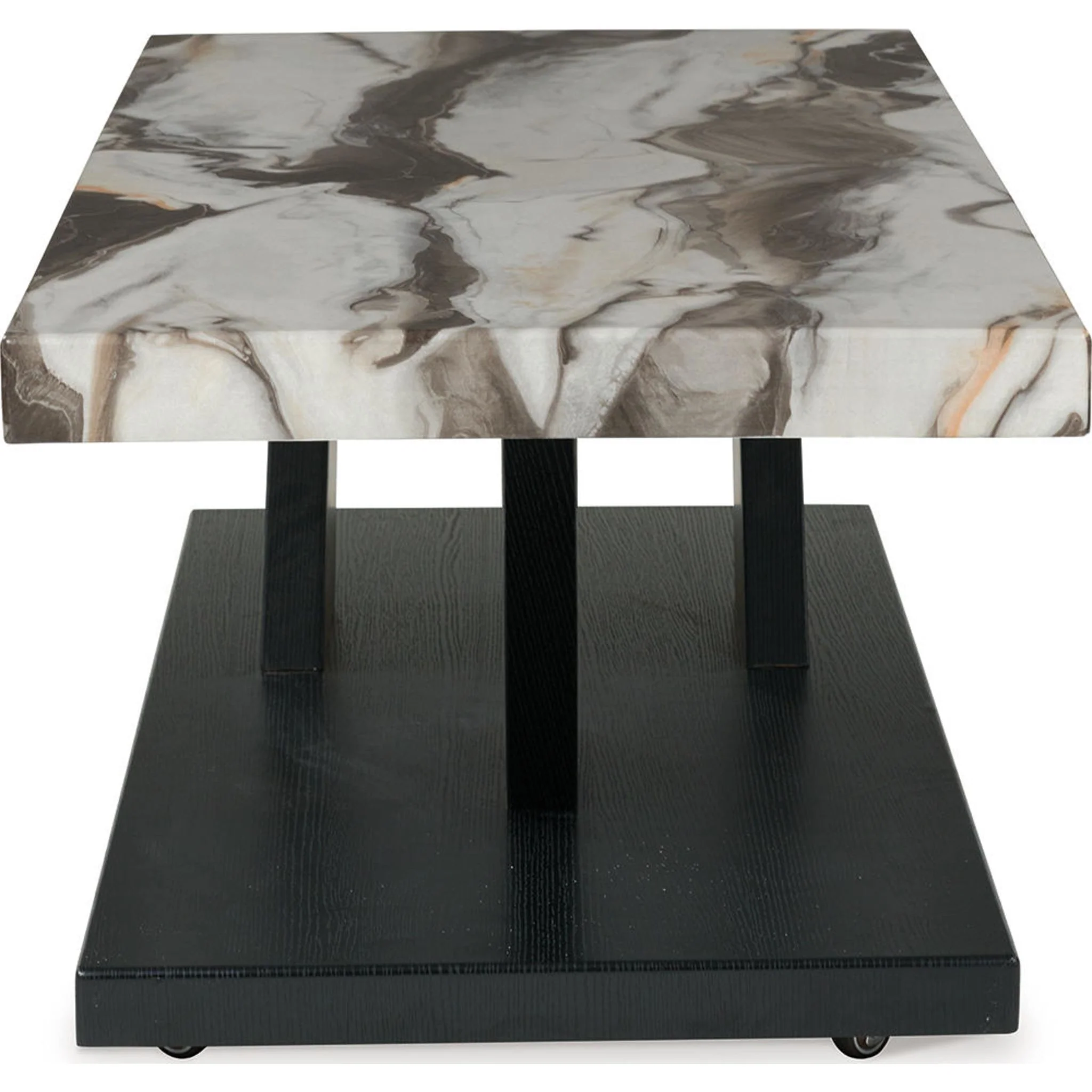 Cendill 3 Pack Tables - Dark Brown/White/Black - Image 7