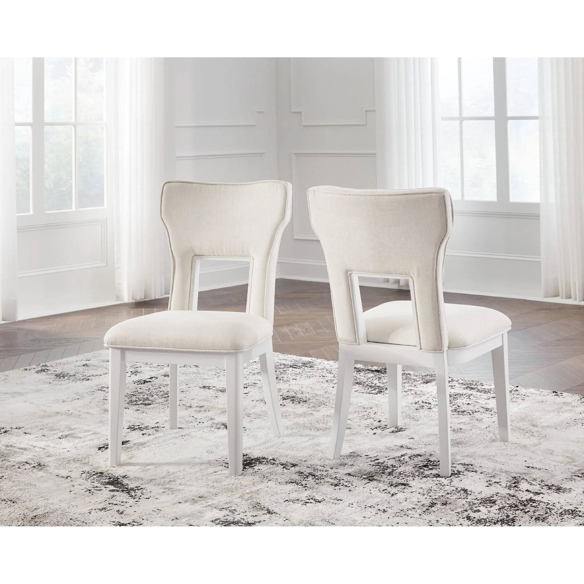 Chalanna Dining Chair - White - (D822-01) - Image 2