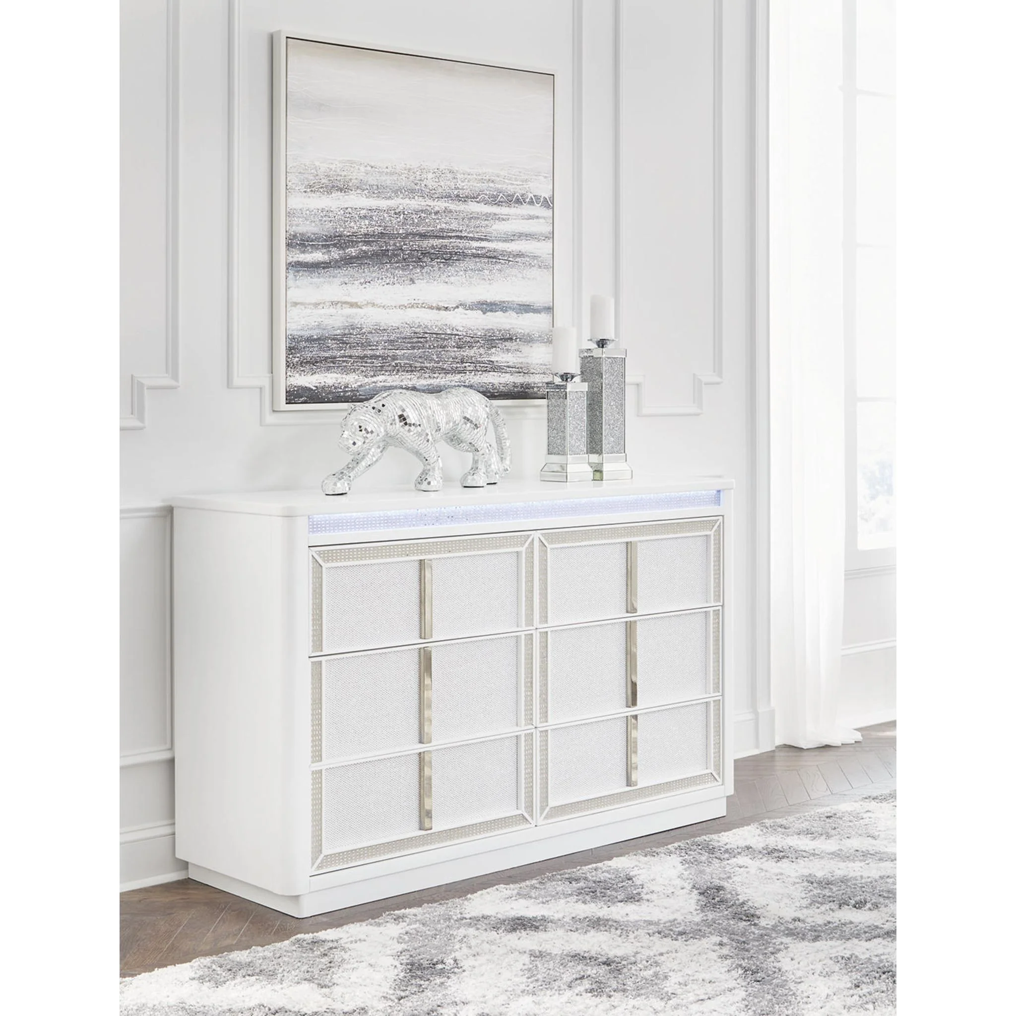 Chalanna Dresser - White - Image 10