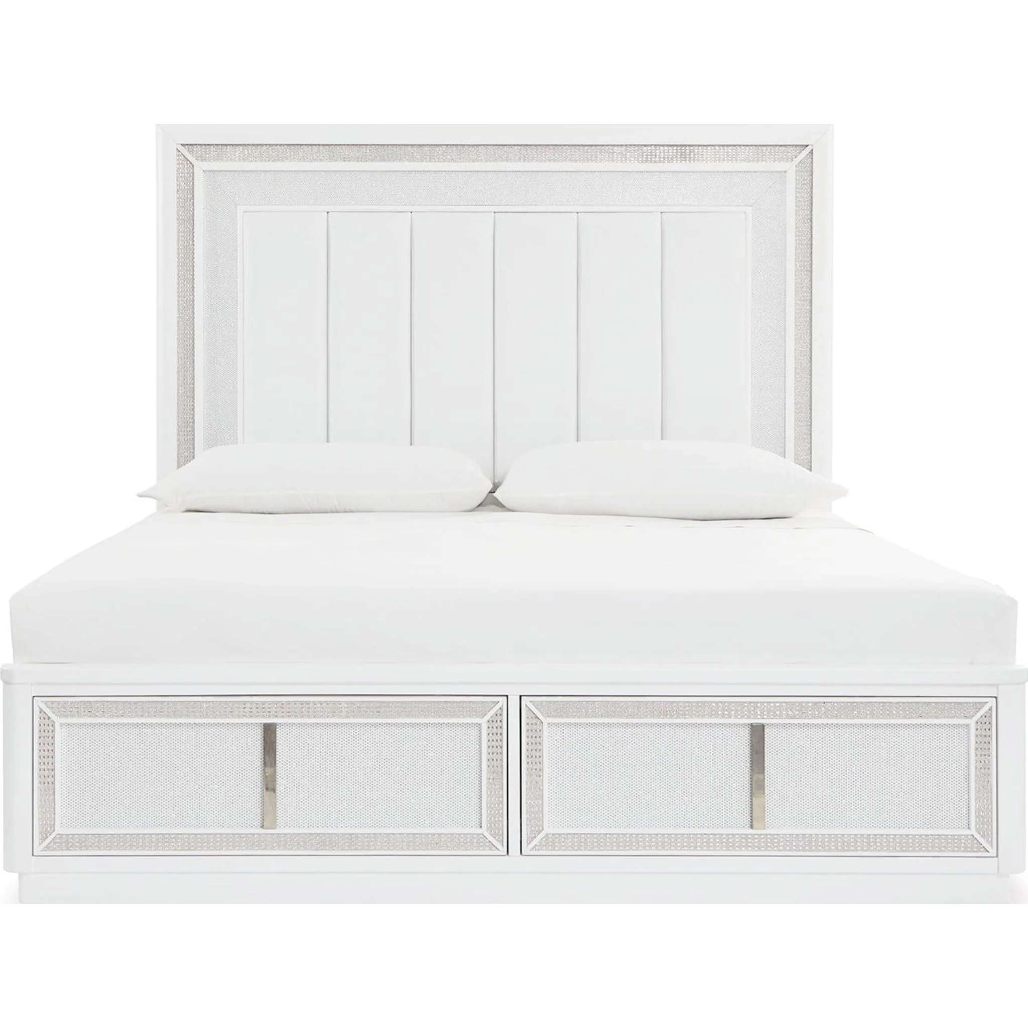 Chalanna Storage Bed - White - Image 14