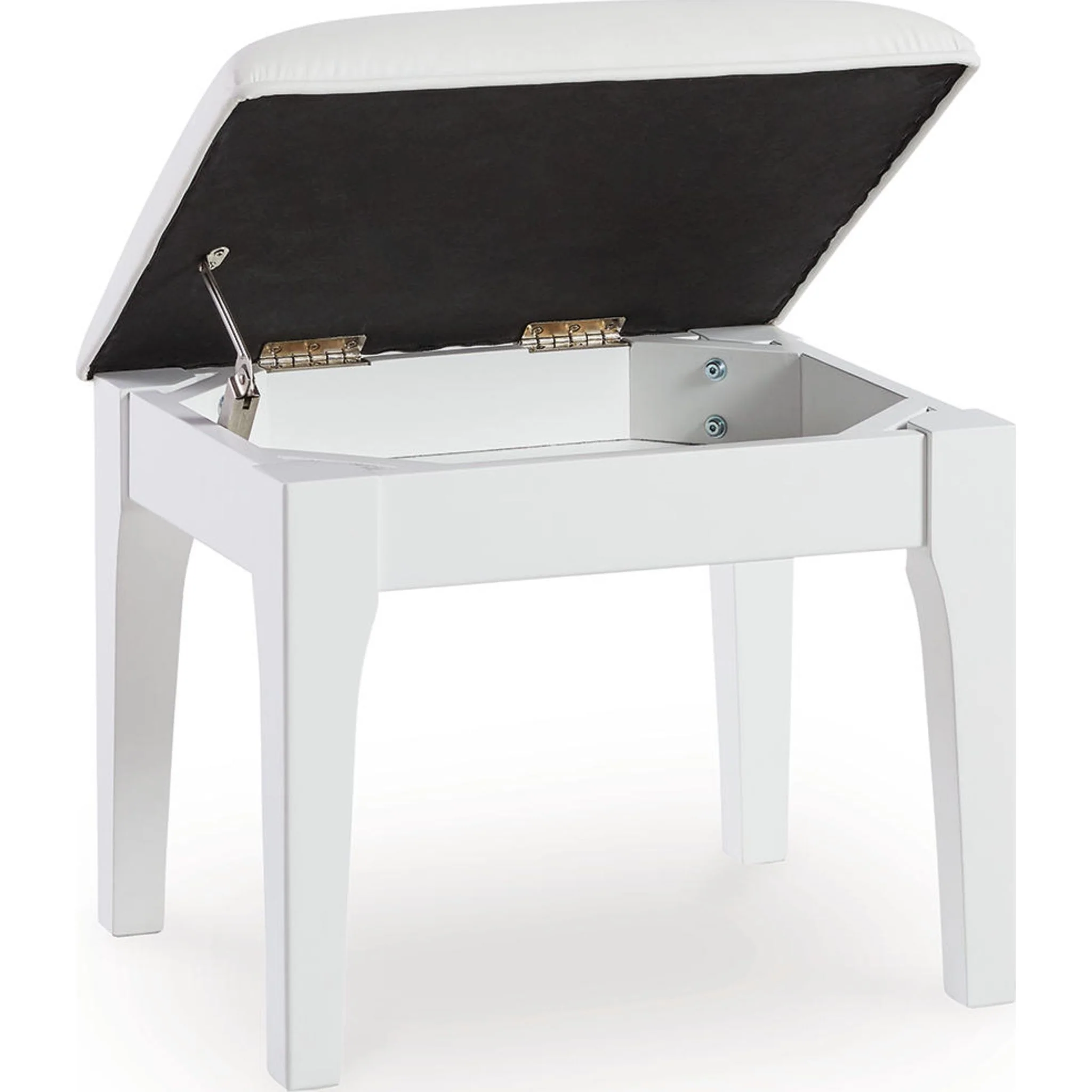 Chalanna Vanity Stool - White - Image 3