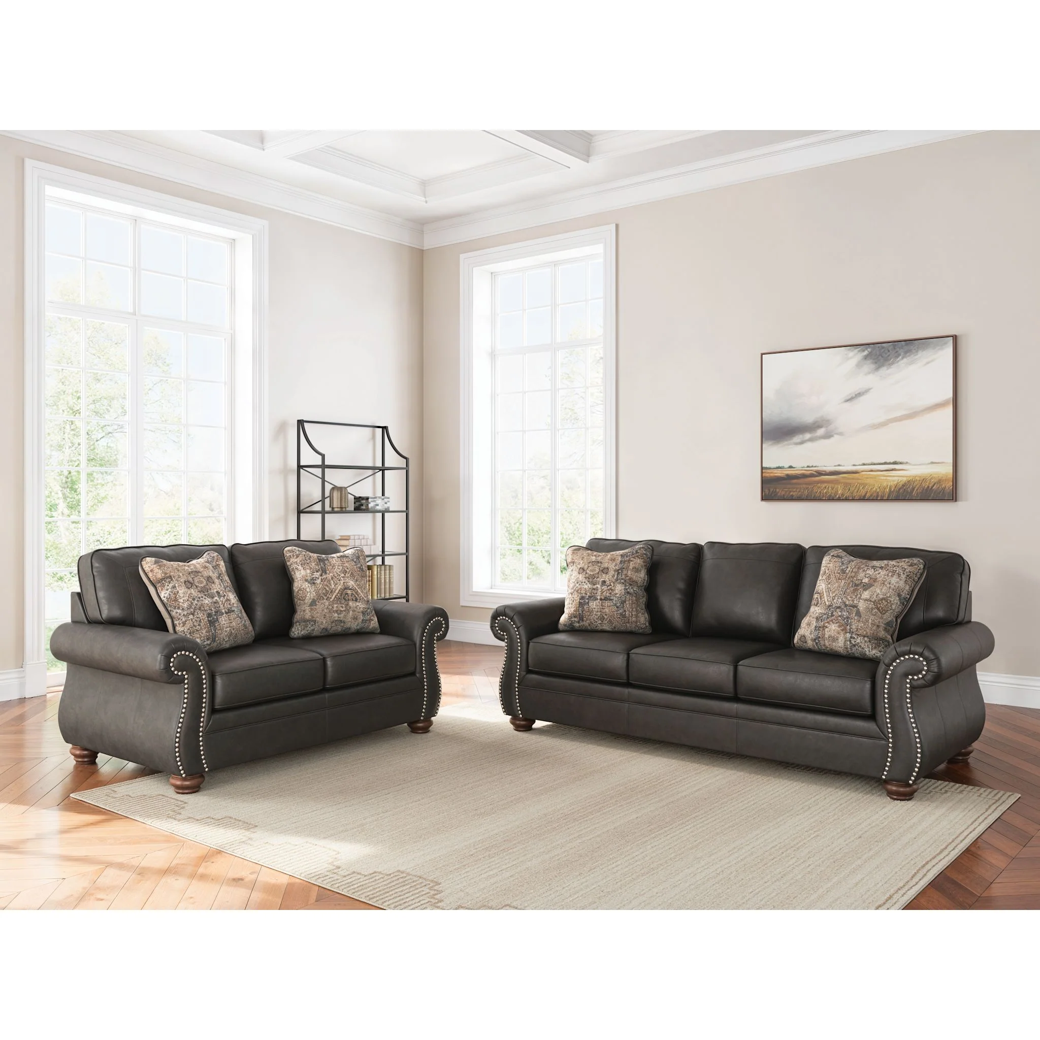 Chasemore Queen Sofa Bed - Granite - Image 9