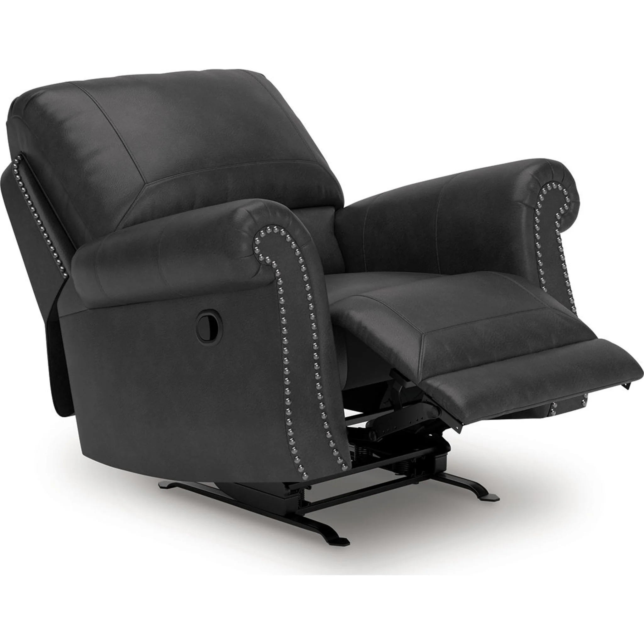 Chasemore Swivel Glider Recliner - Granite - Image 4