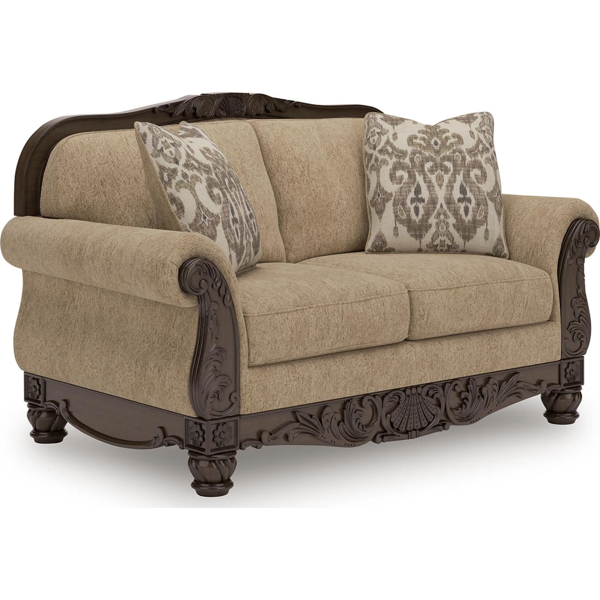 Chelsworth Loveseat - Golden - Image 4