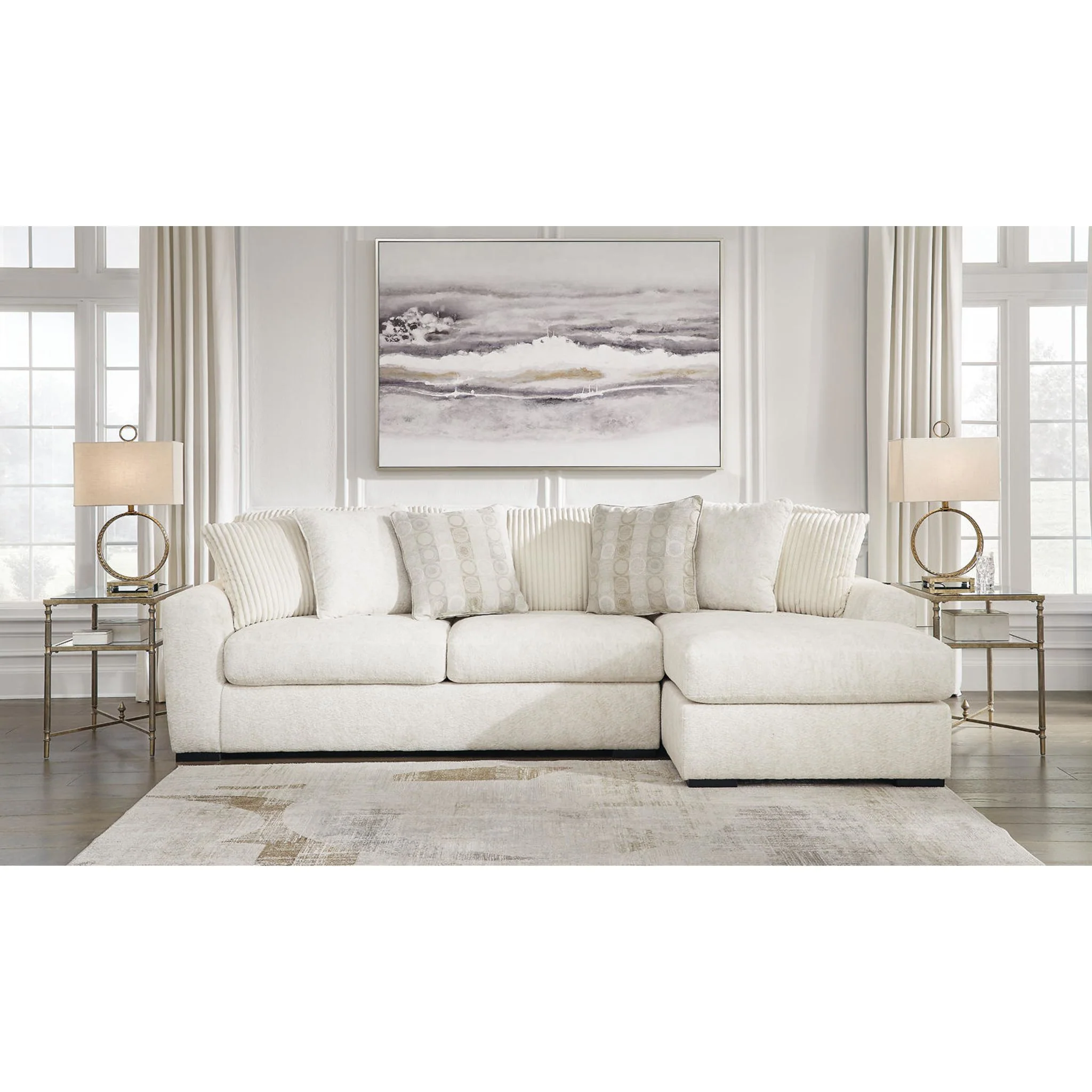Chessington 2 Piece Sectional with Chaise - Image 3