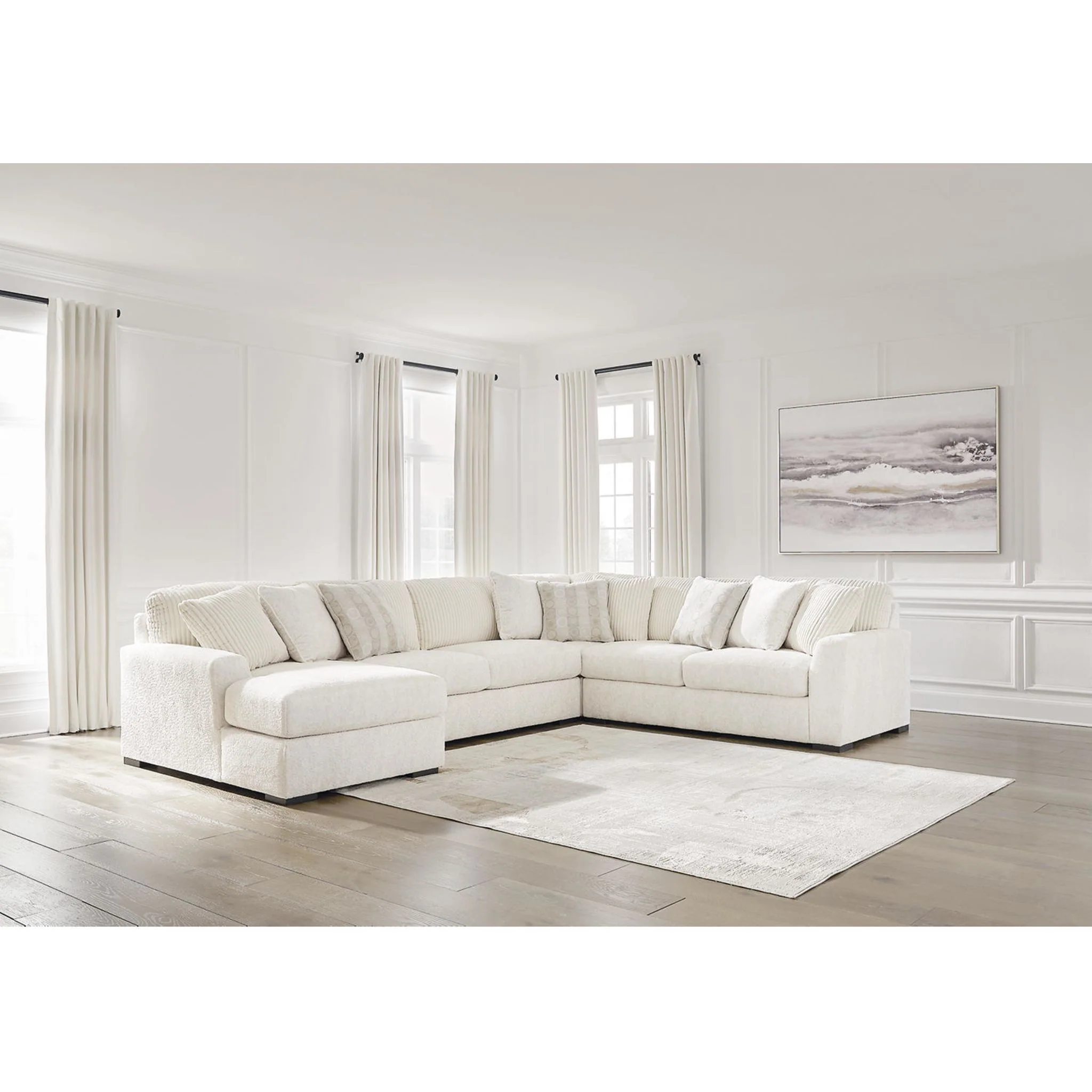Chessington 4 Piece Sectional with Chaise - Image 17