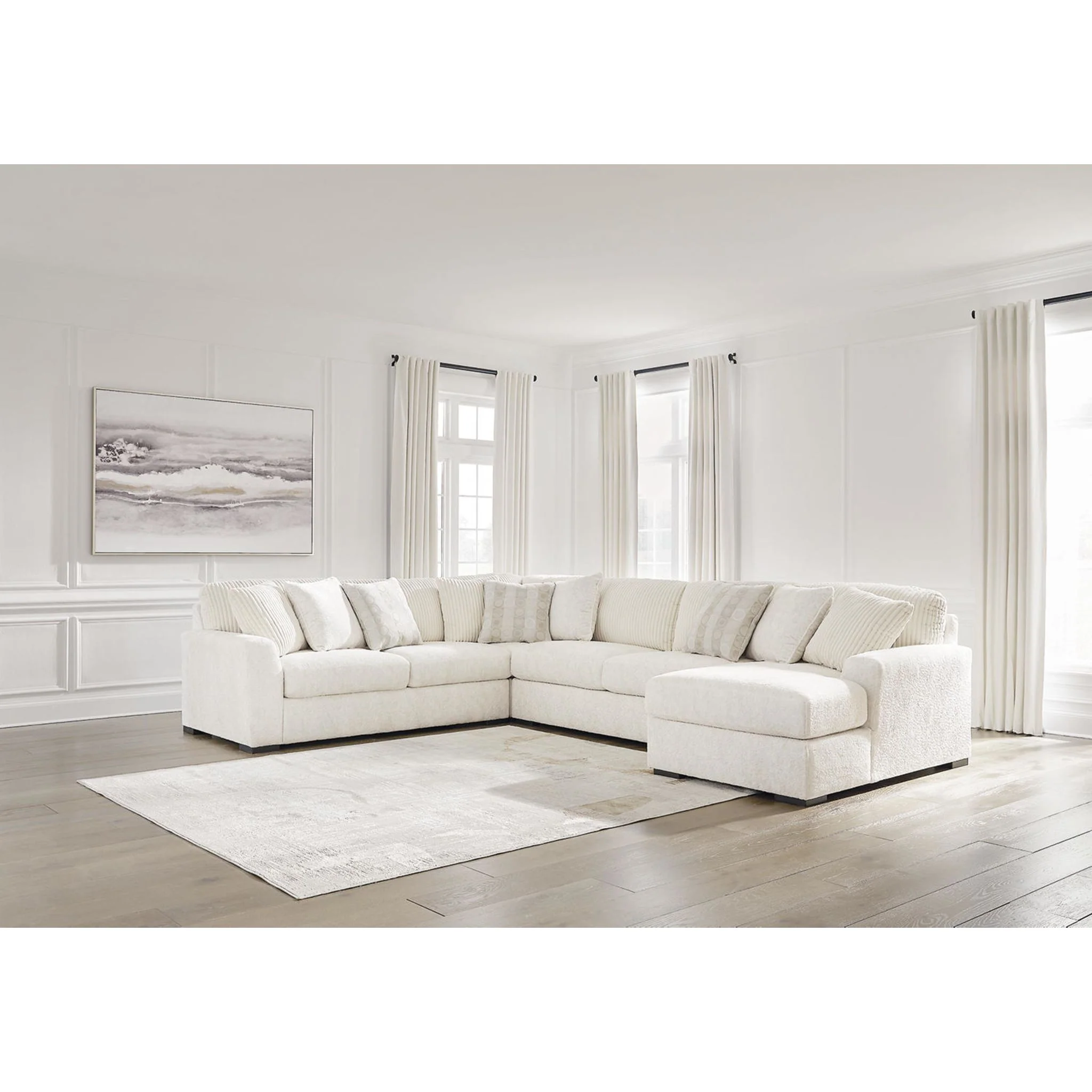 Chessington 4 Piece Sectional with Chaise - Image 7