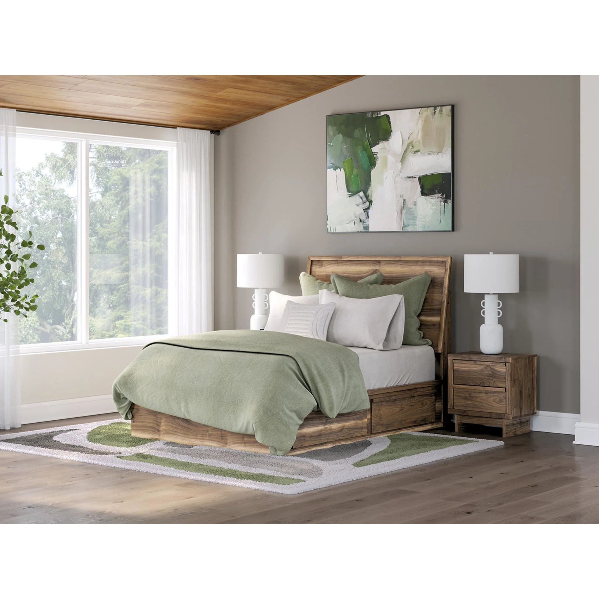 Chirason Full Storage Bed - Brown - Image 11