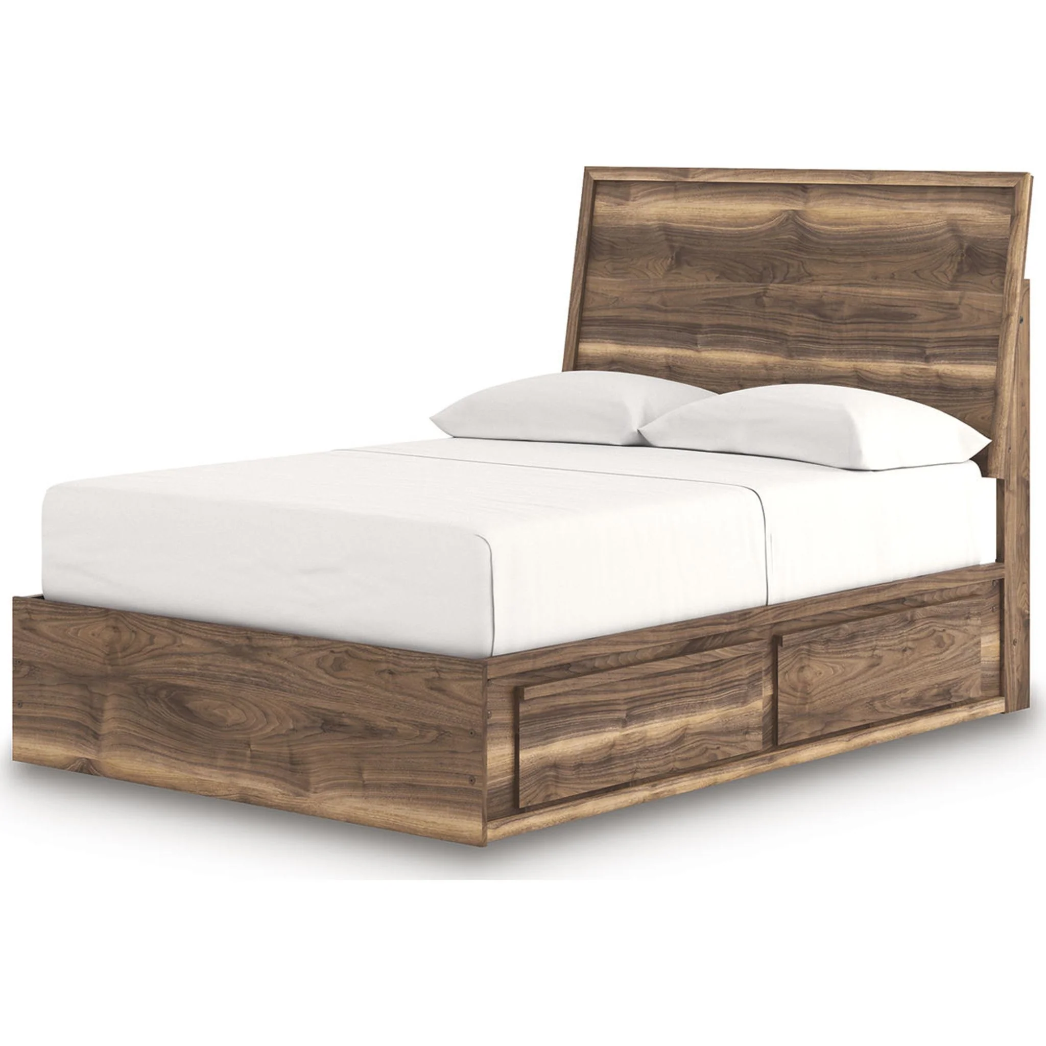 Chirason Full Storage Bed - Brown - Image 3
