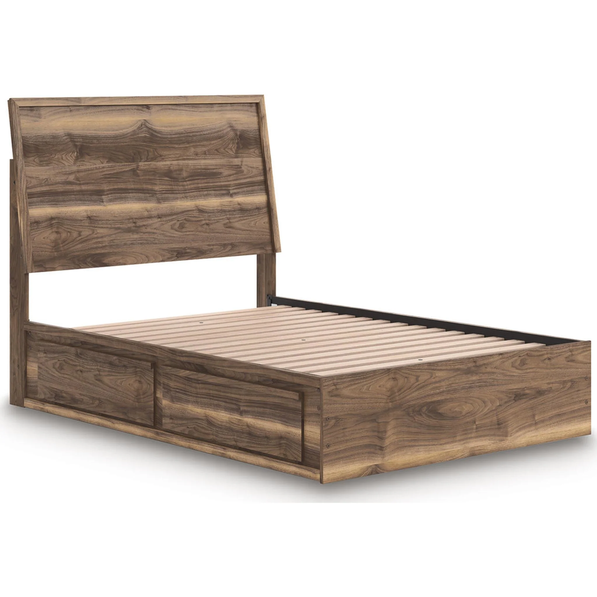 Chirason Full Storage Bed - Brown - Image 4