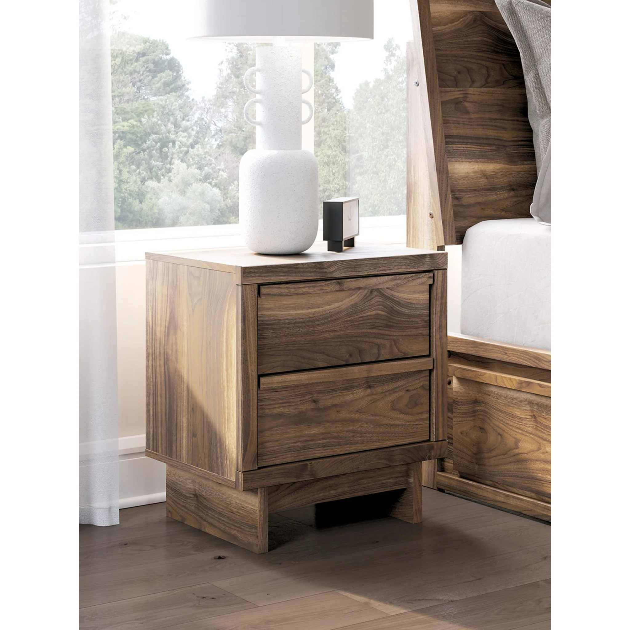 Chirason Nightstand - Brown - Image 2