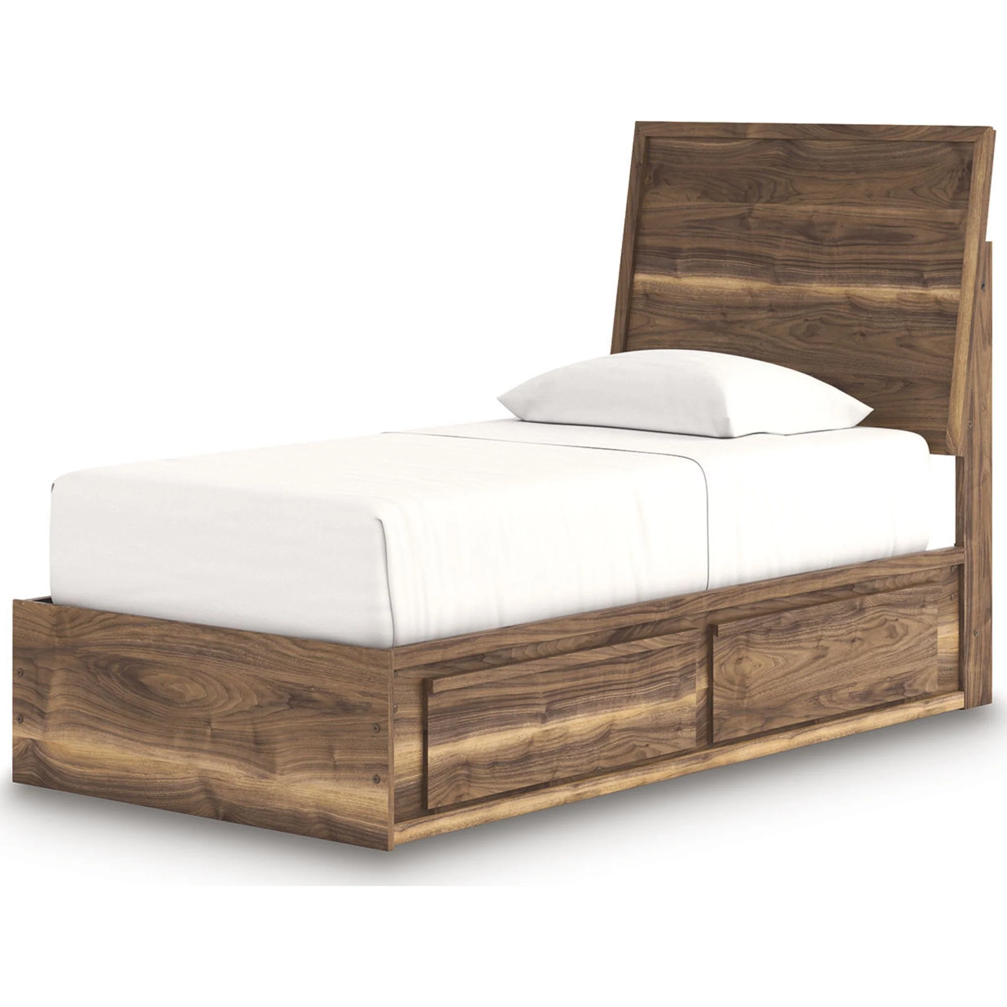 Chirason Twin Storage Bed - Brown - Image 3