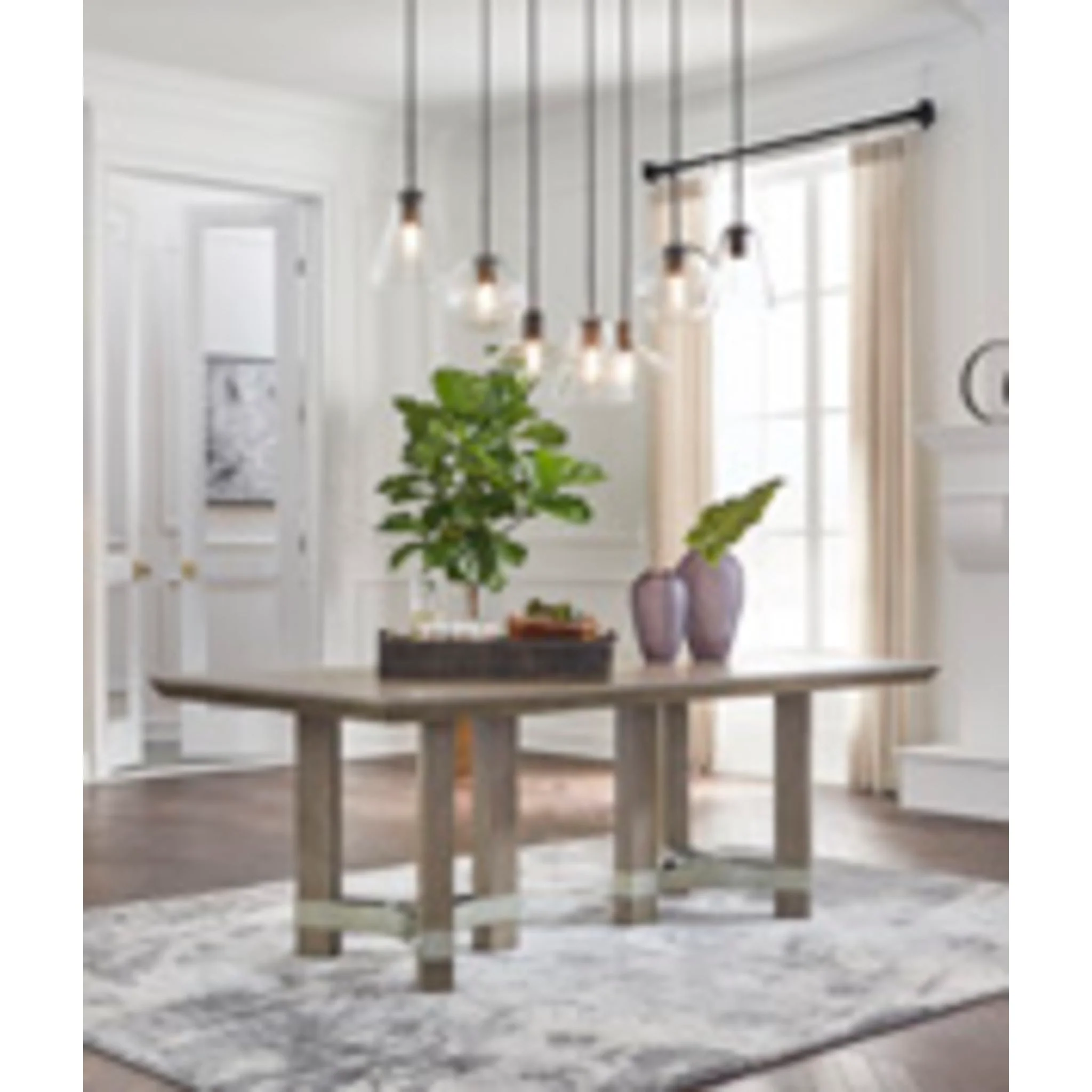 Chrestner Dining Table - Gray - (D983-25) - Image 4