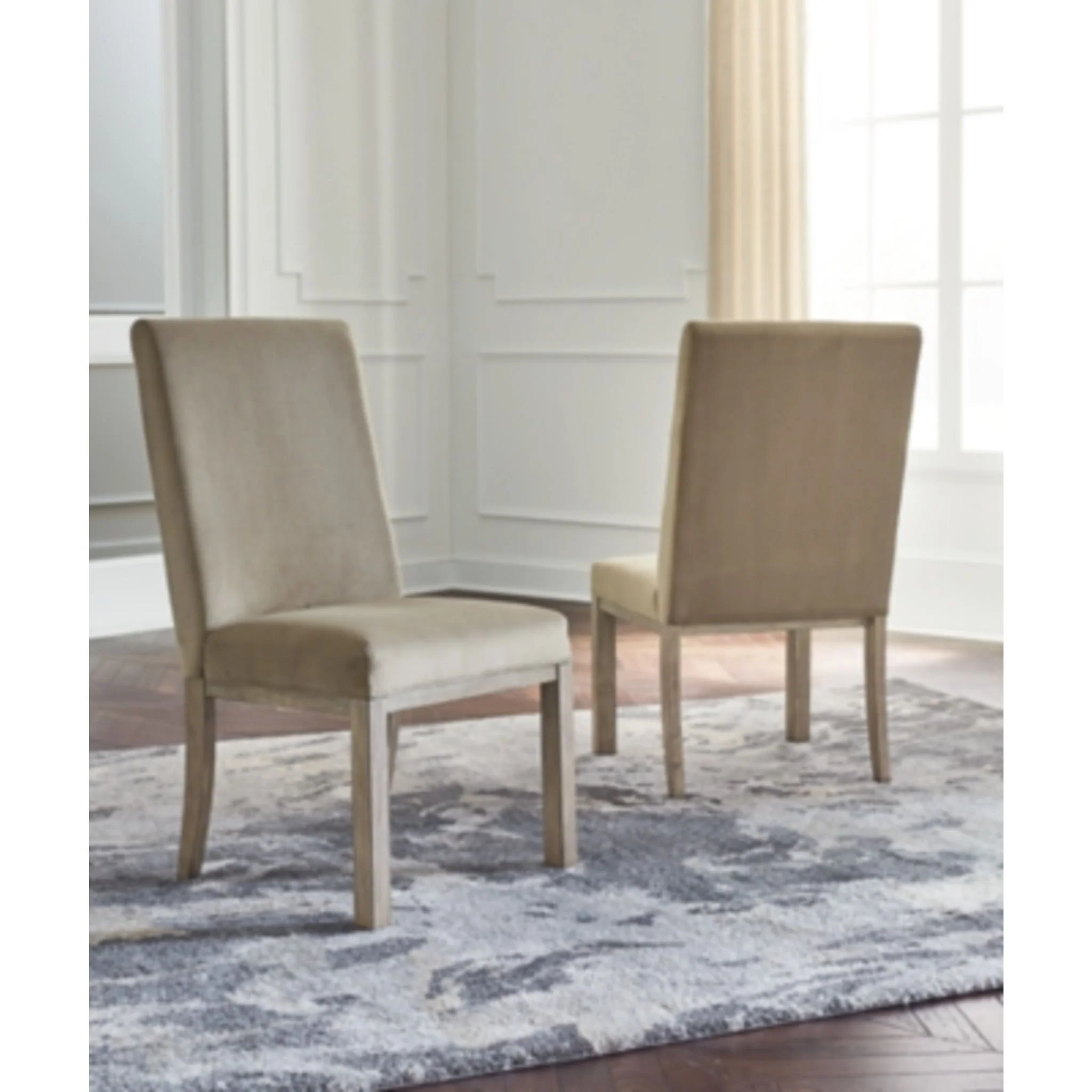 Chrestner Side Chair - Gray/Brown - (D983-01) - Image 2