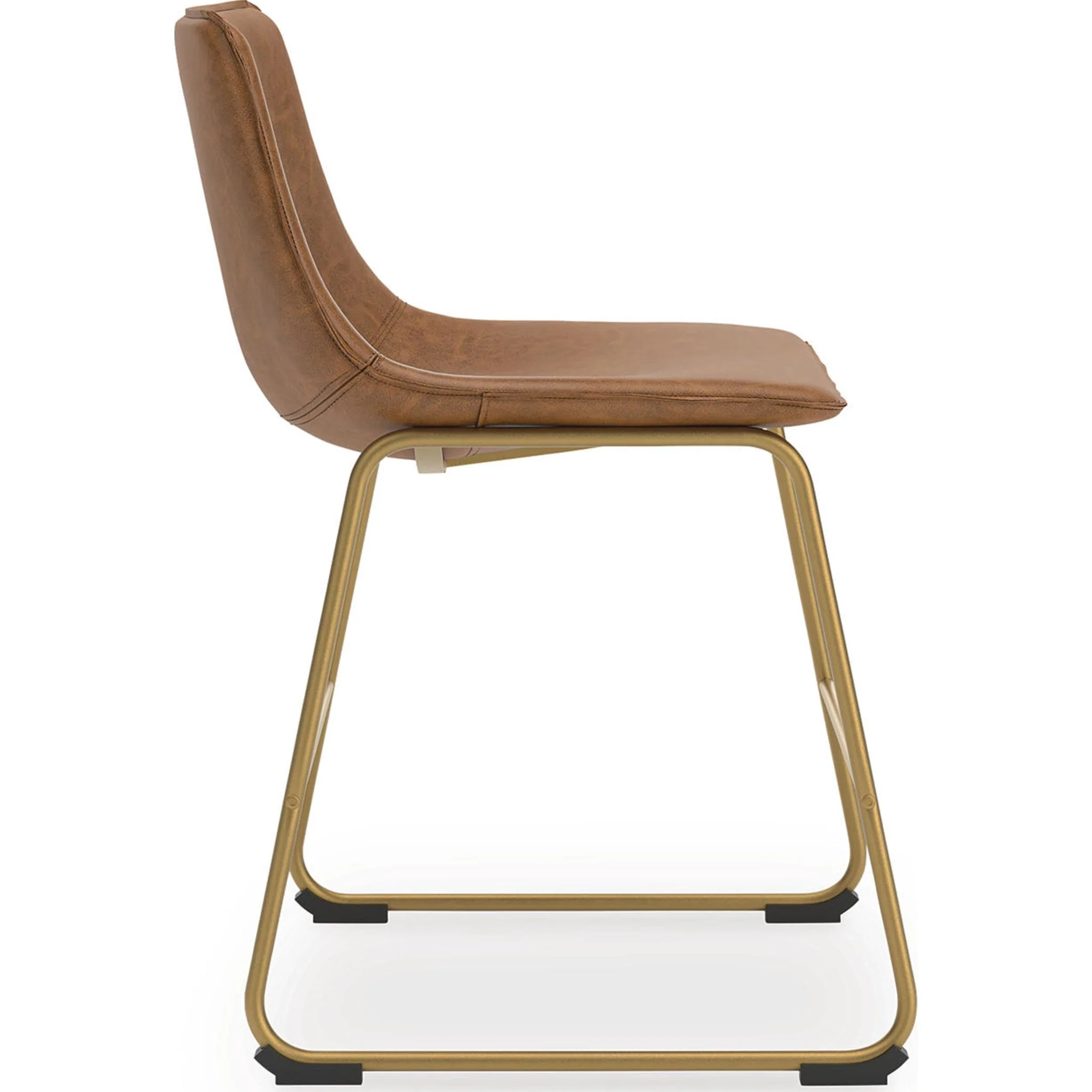 Ciabori Dining Chair - Brown/Gold - (PCD373-02) - Image 8