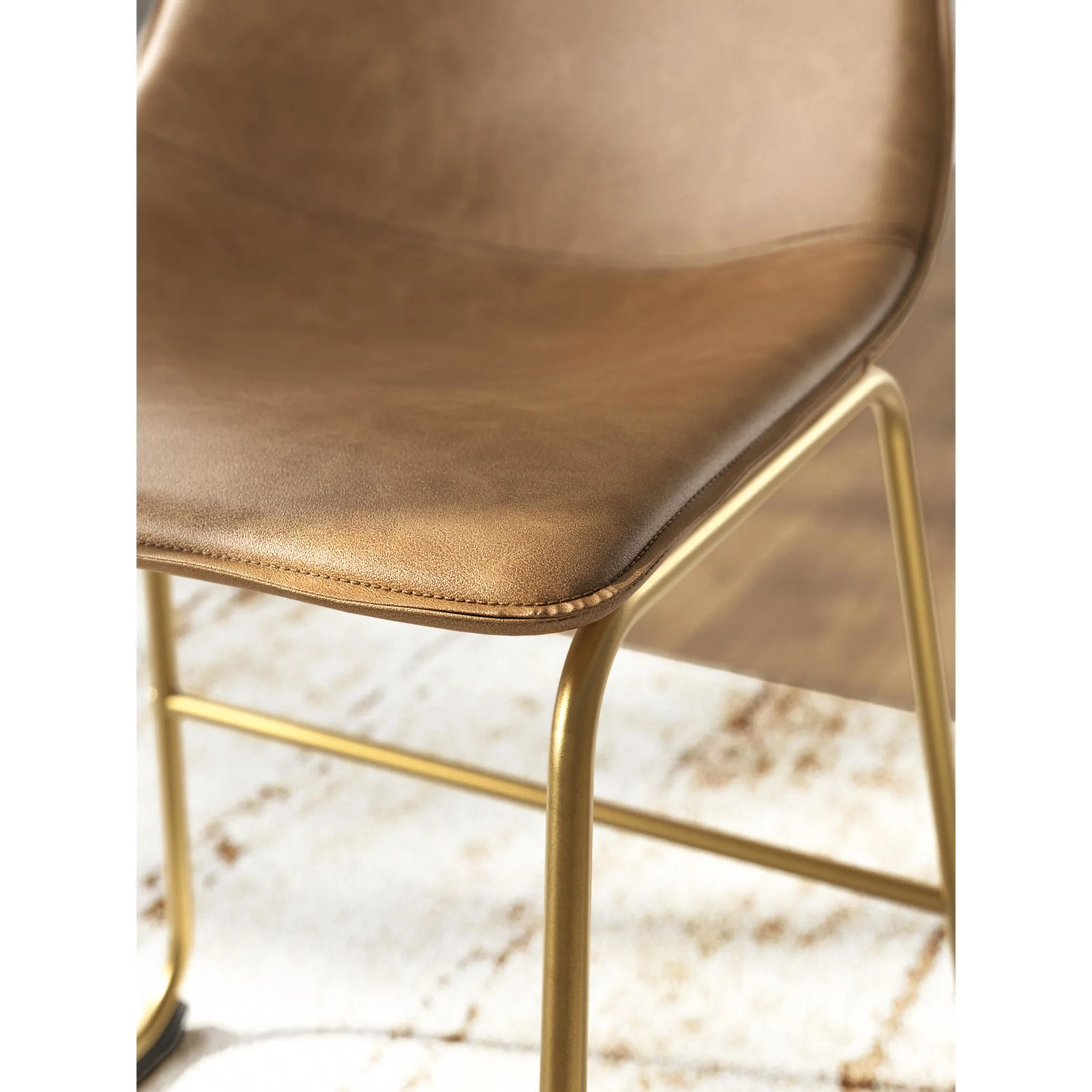 Ciabori Dining Chair - Toast/Gold - (PCD373-03) - Image 7