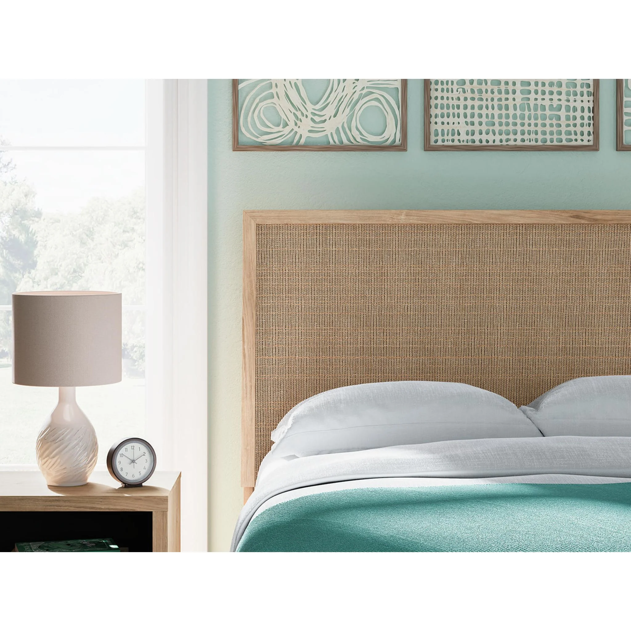 Cielden 6 Piece Full Platform Bedroom - Two-tone - Image 16