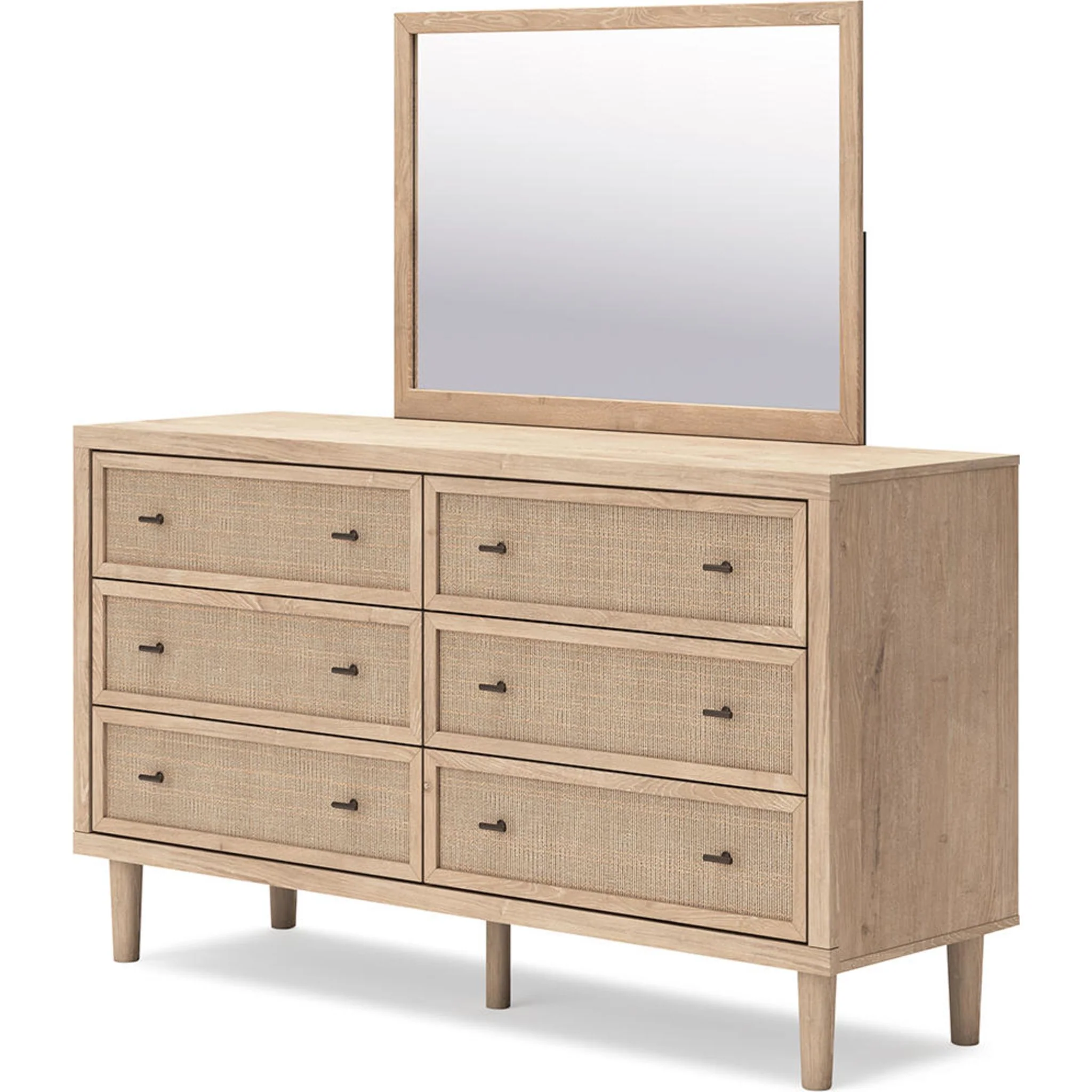 Cielden 6 Piece Full Platform Bedroom - Two-tone - Image 3