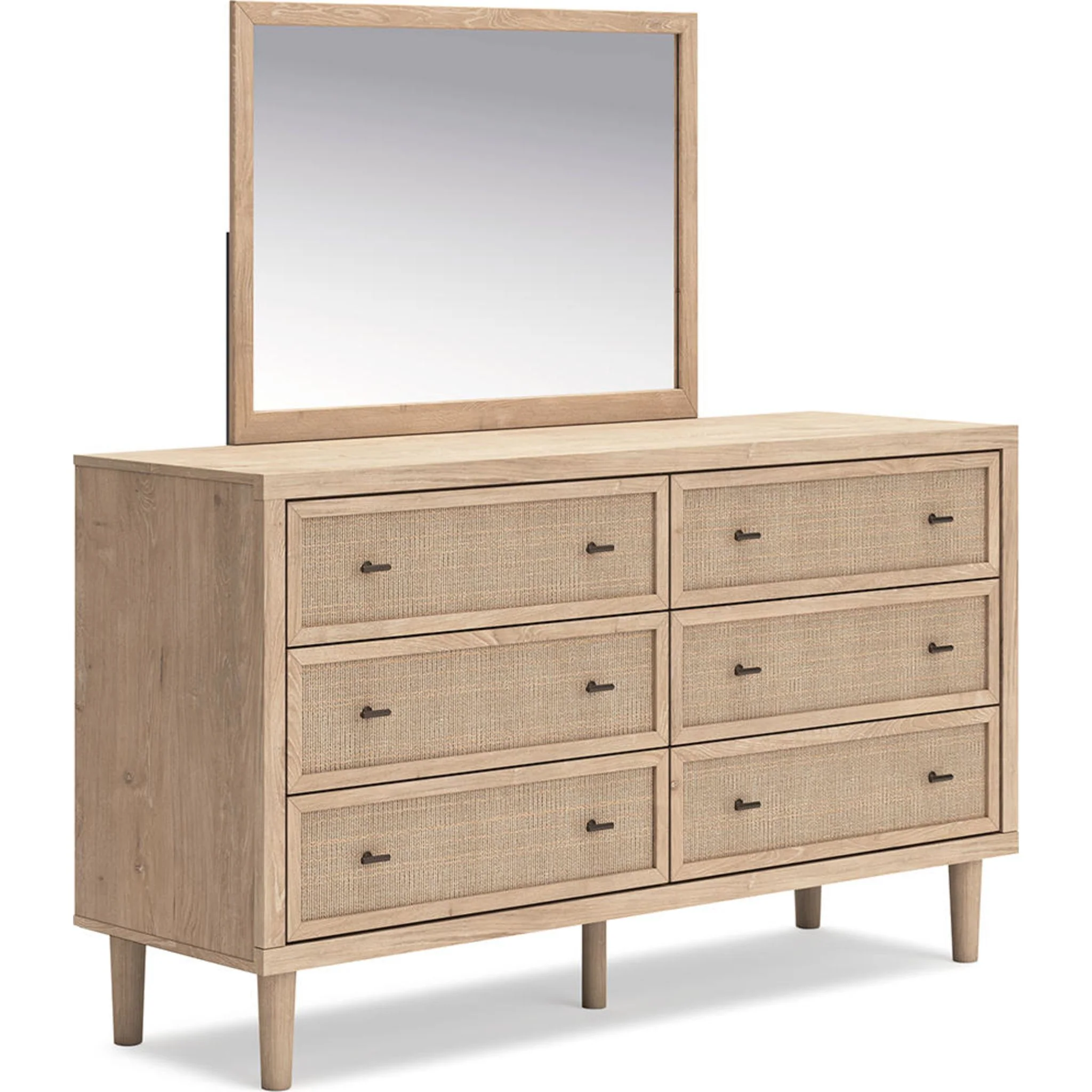 Cielden 6 Piece Full Platform Bedroom - Two-tone - Image 5