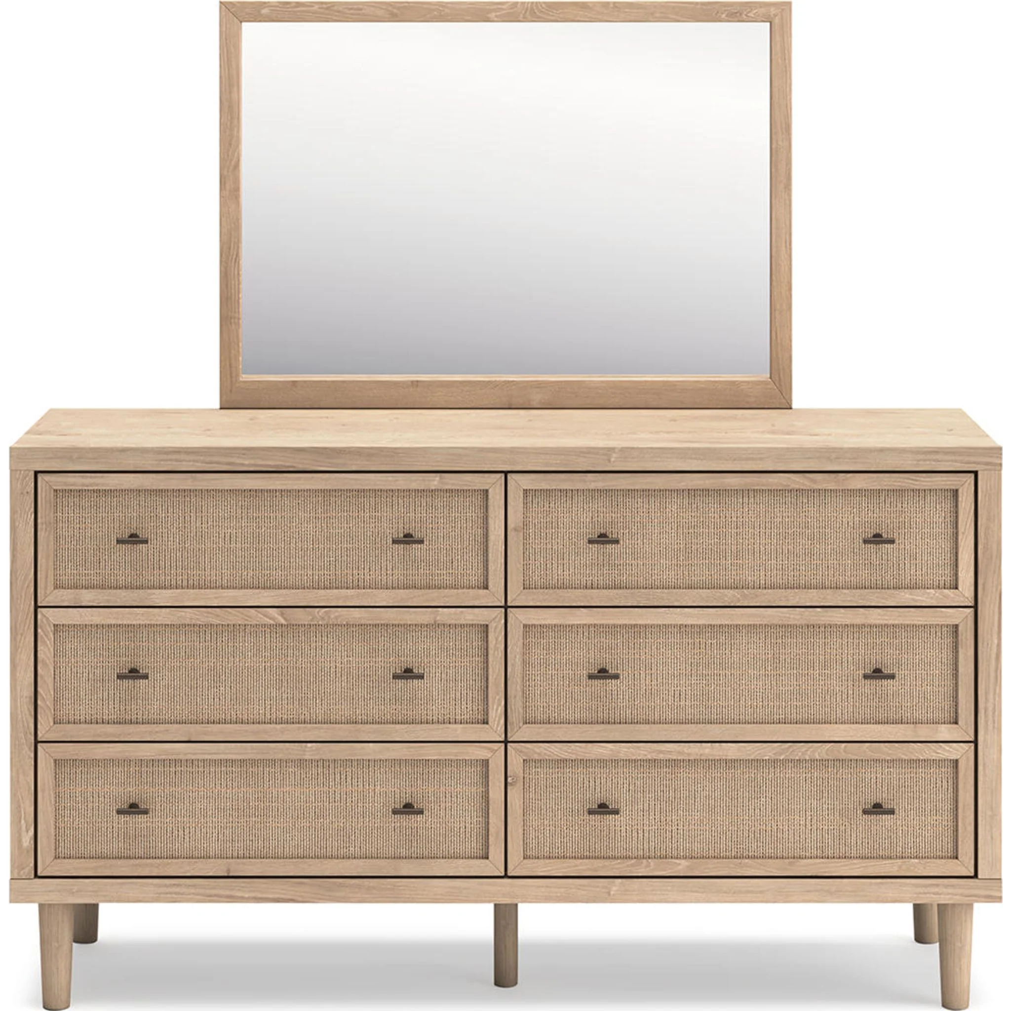 Cielden 6 Piece Platform Bedroom - Two-tone - Image 9