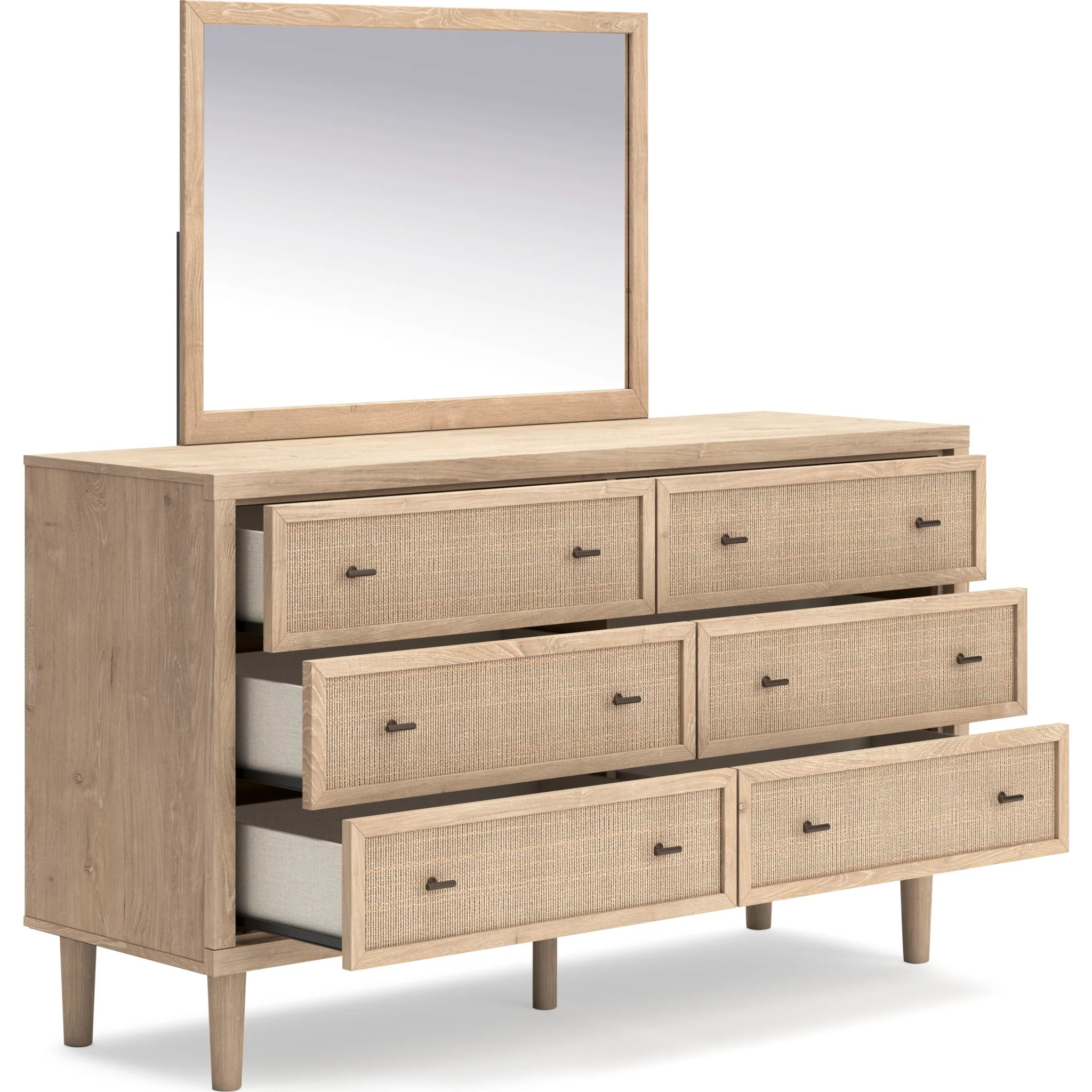 Cielden Dresser and Mirror - Two-tone - Image 8