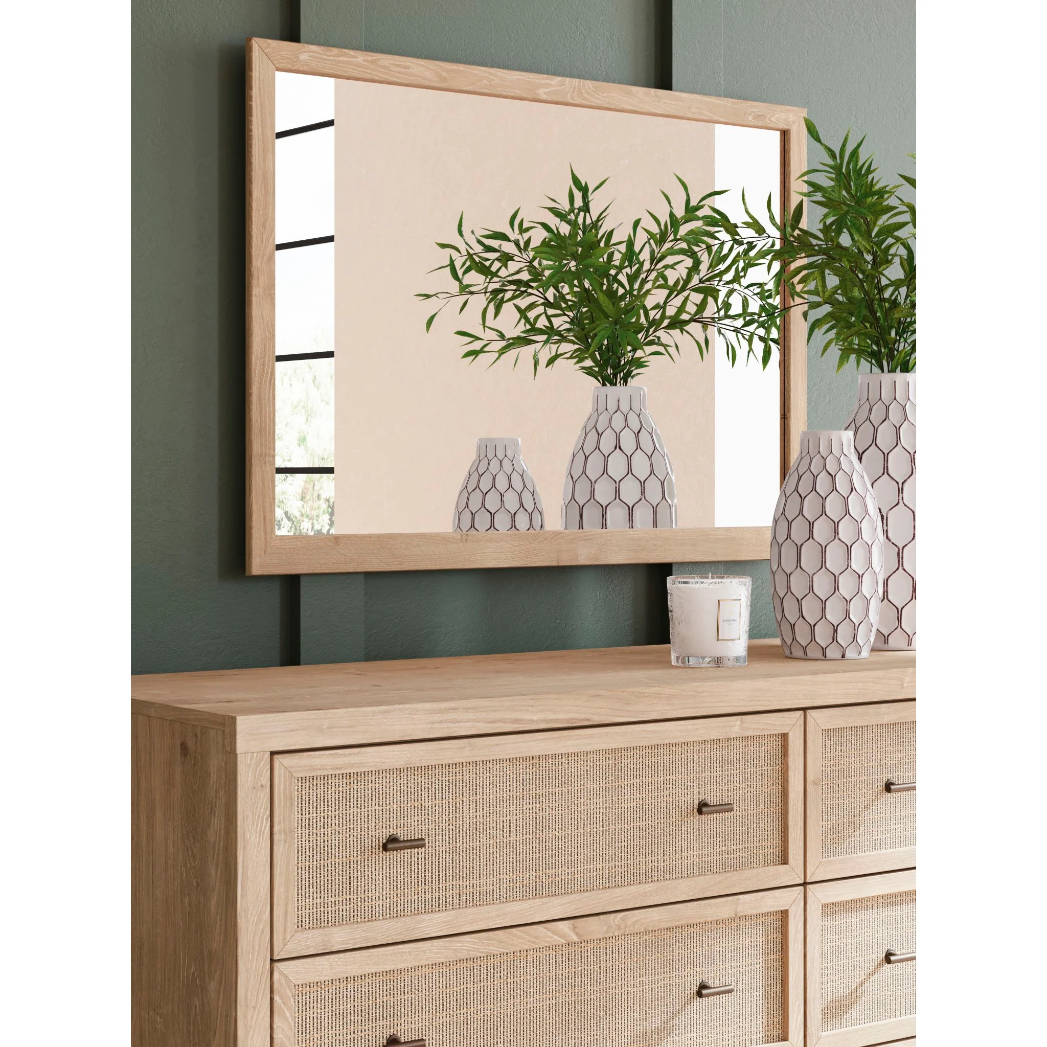 Cielden Dresser and Mirror - Two-tone - Image 9