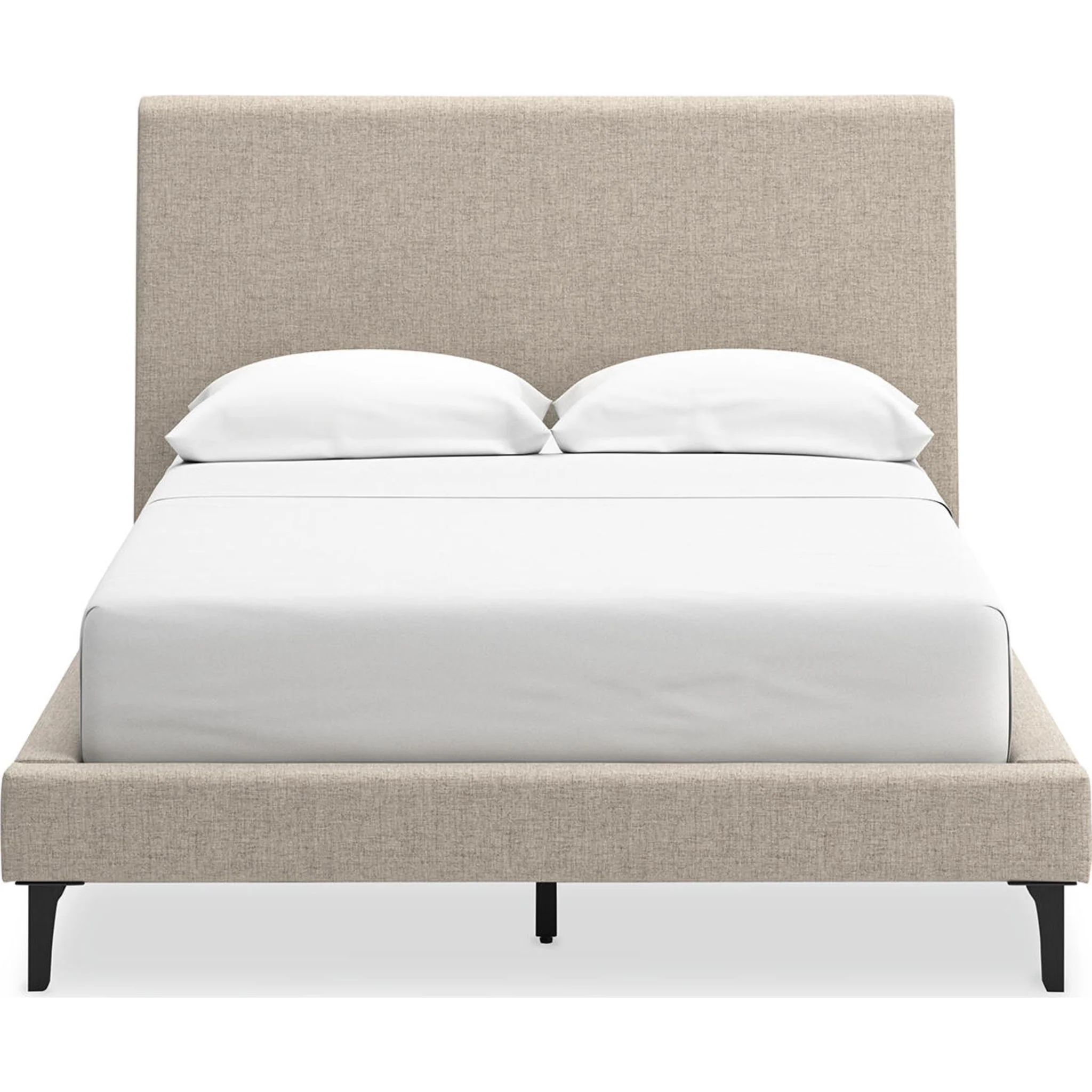 Cielden Full Upholstered Bed - Soft Gray - Image 8