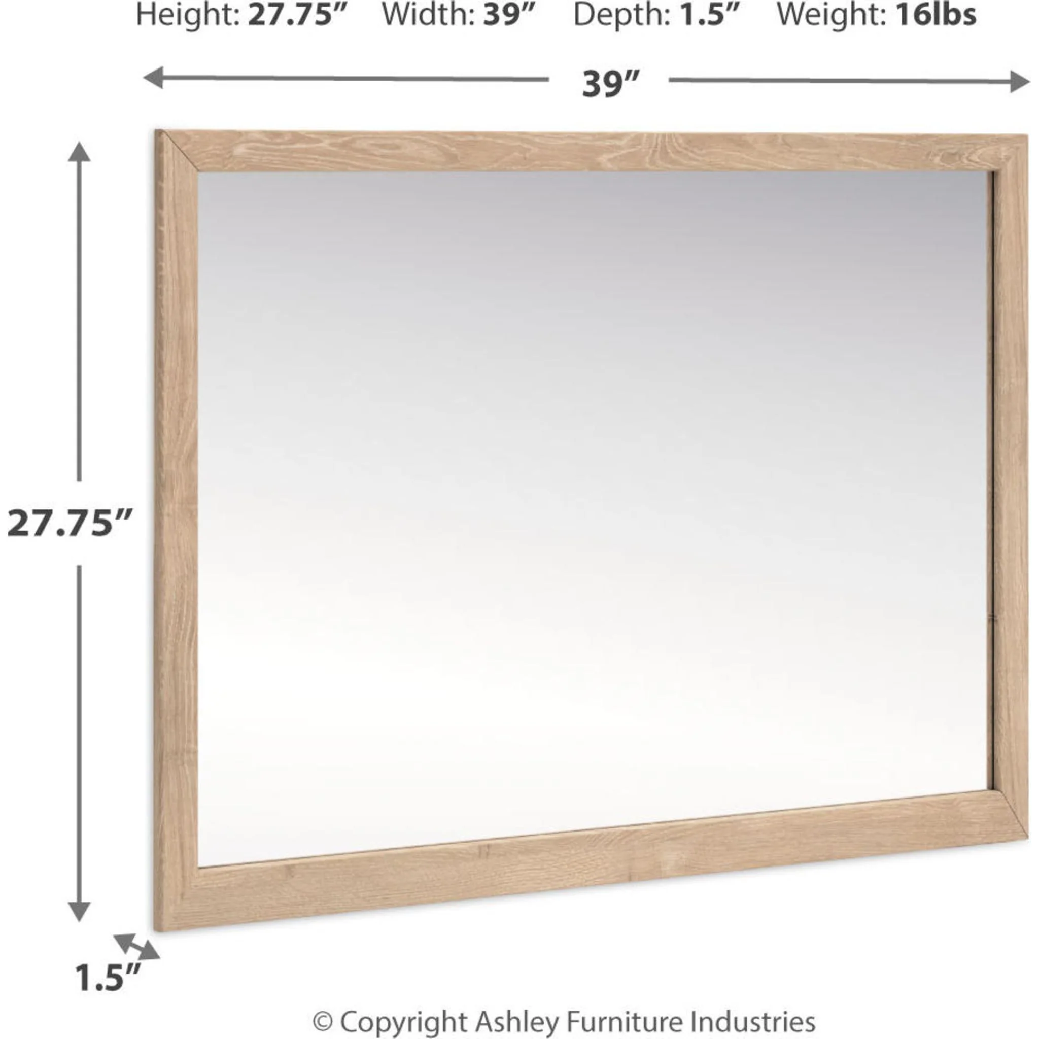 Cielden Mirror - Two-tone - Image 5