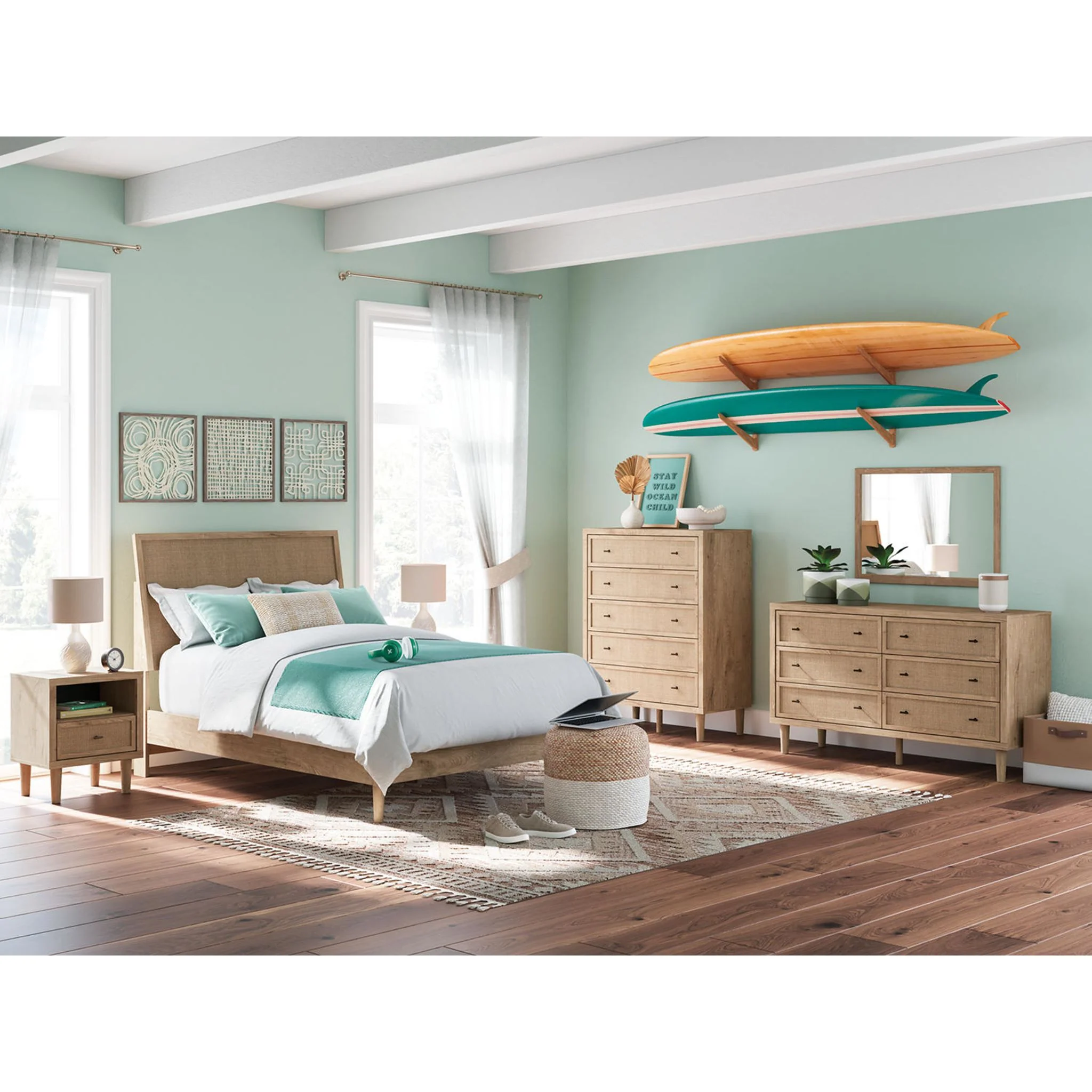 Cielden Nightstand - Two-tone - Image 16