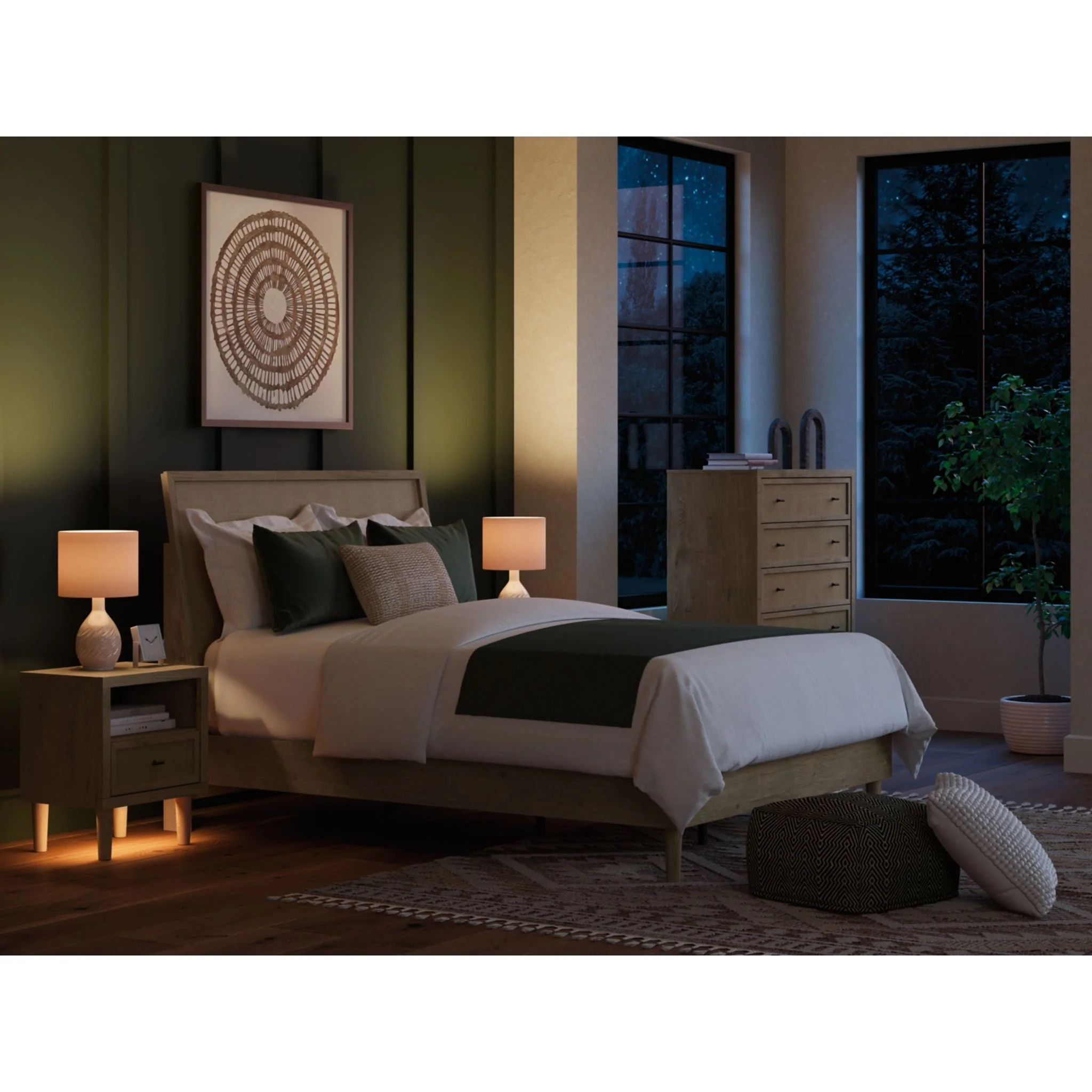 Cielden Nightstand - Two-tone - Image 3